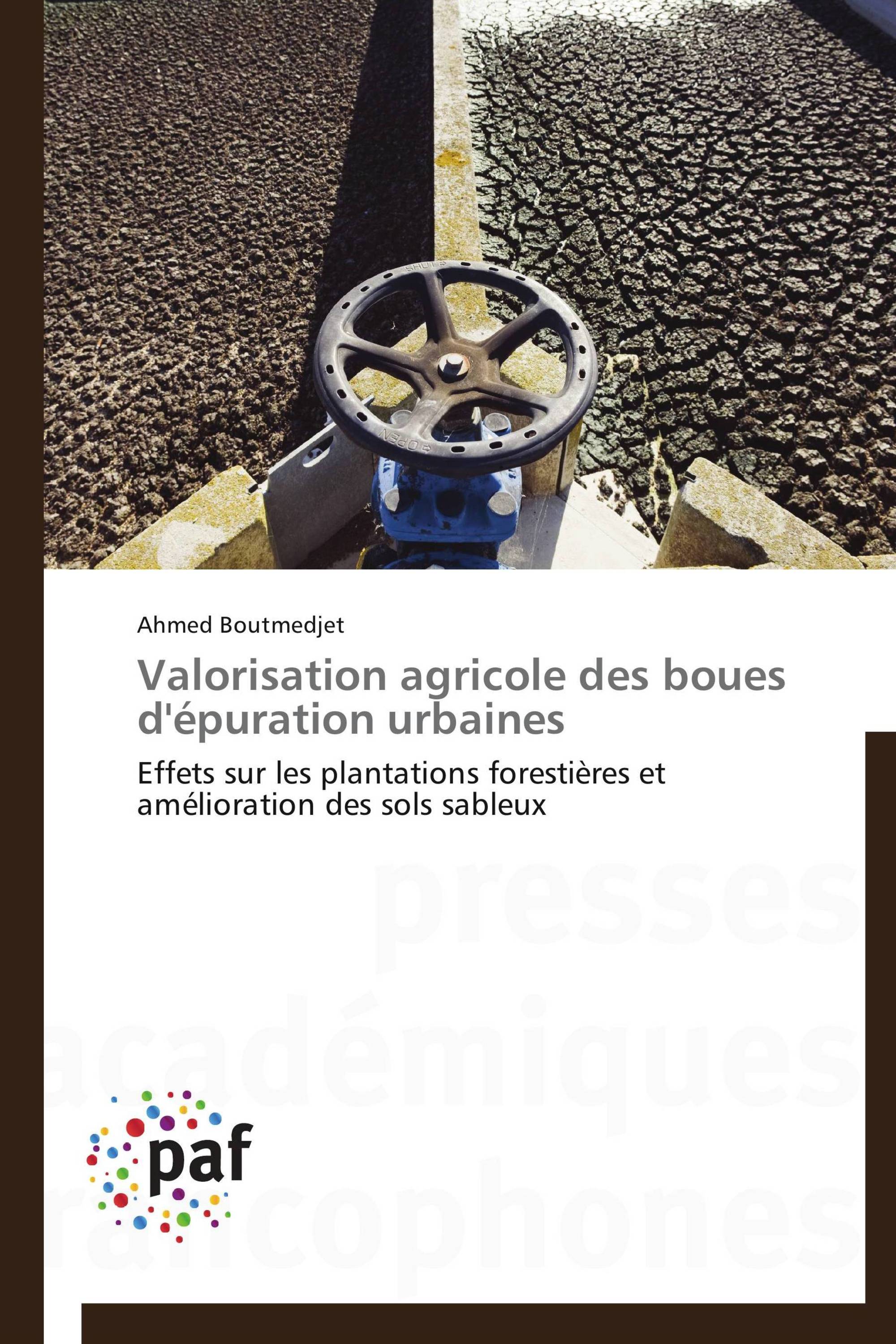 Valorisation agricole des boues d'épuration urbaines