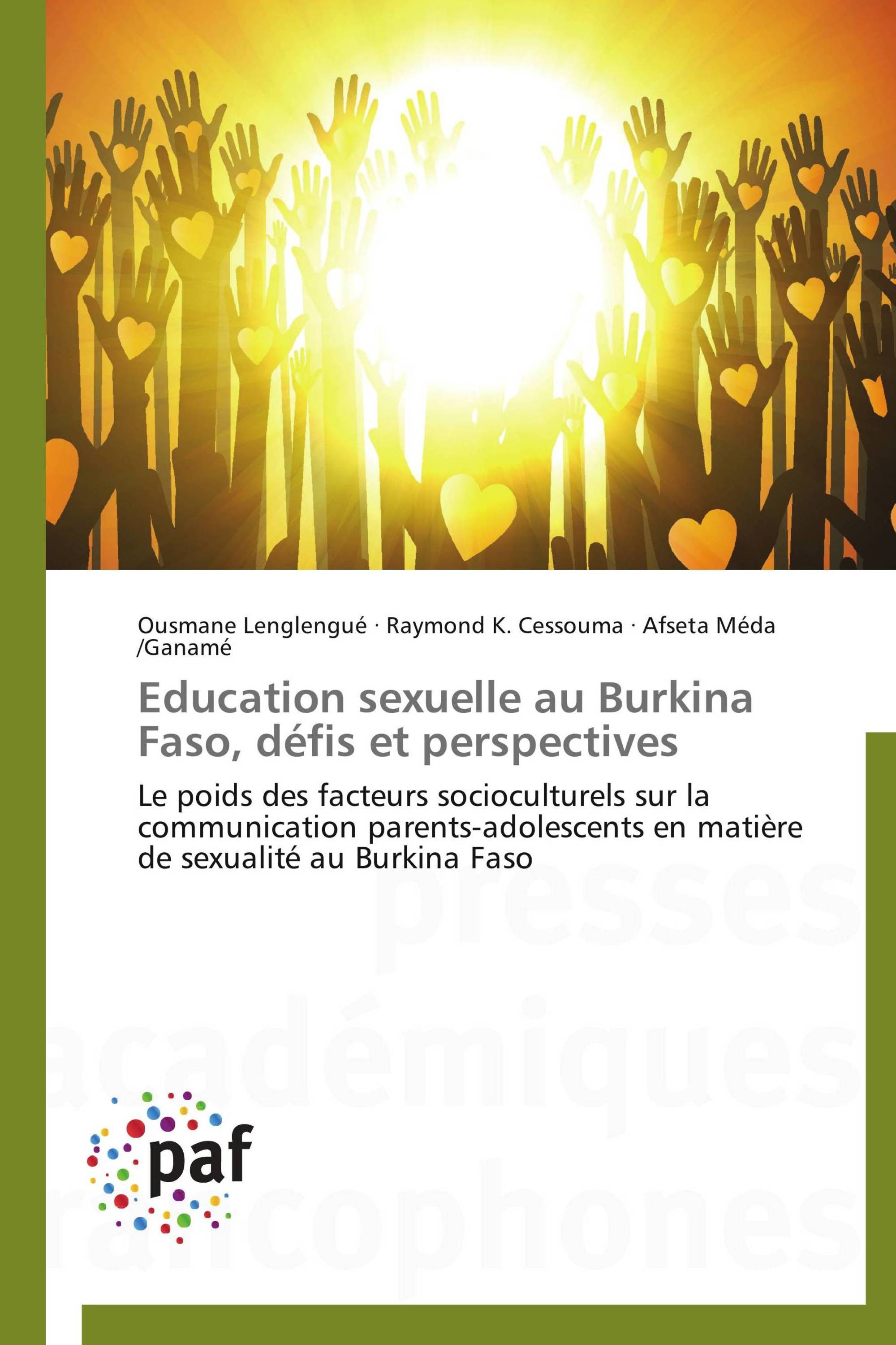 Education sexuelle au Burkina Faso, défis et perspectives