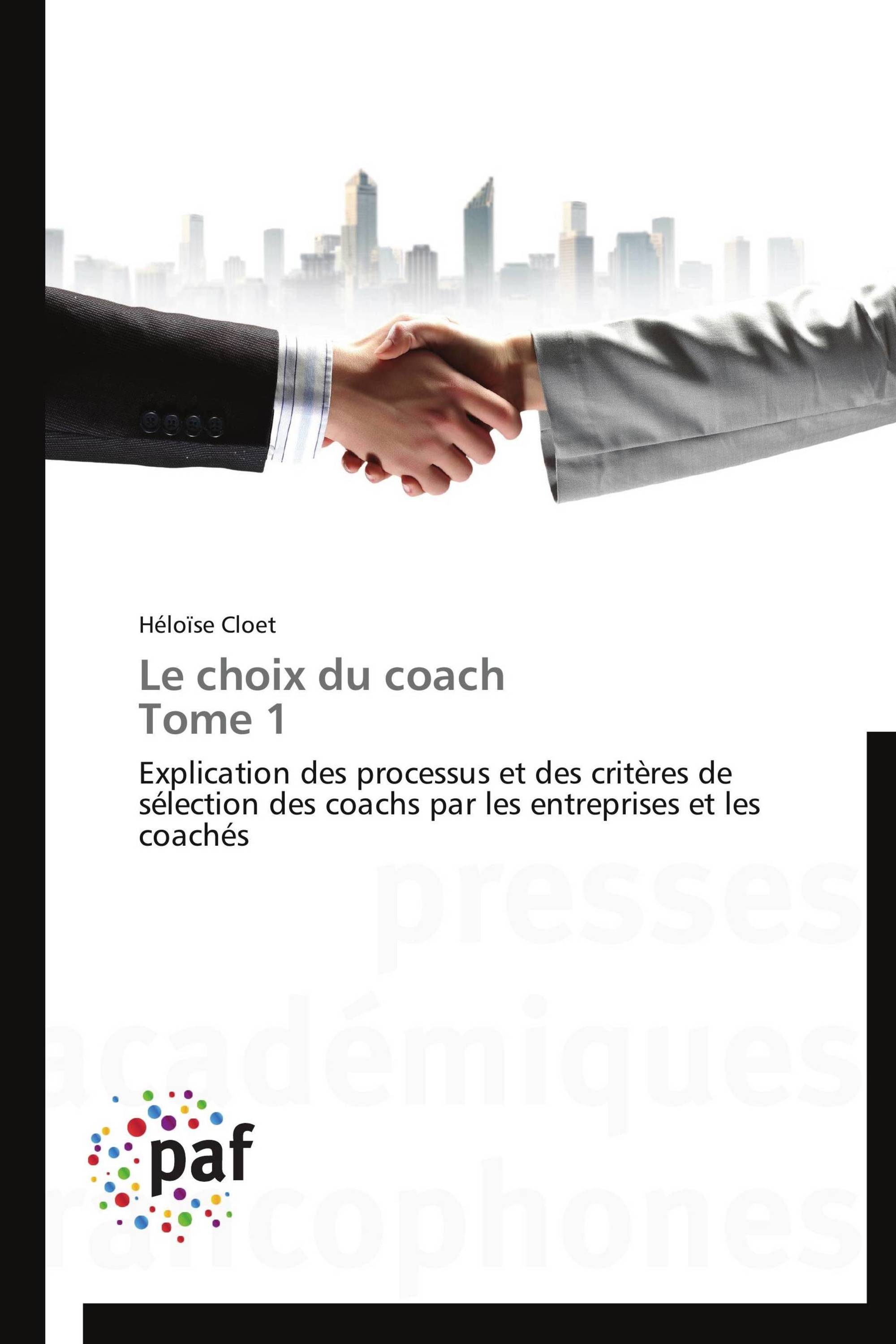 Le choix du coach Tome 1