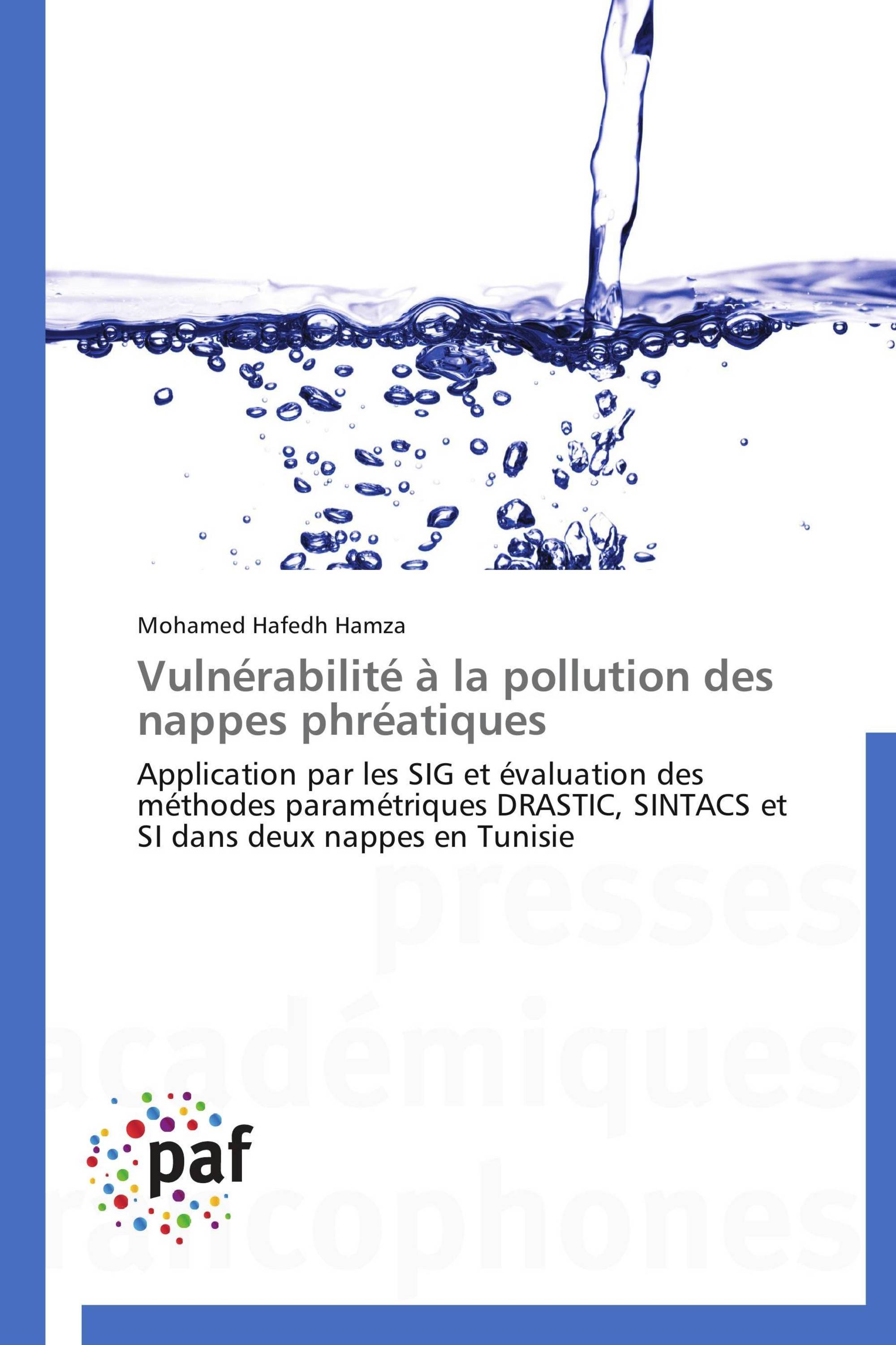 Vulnérabilité à la pollution des nappes phréatiques