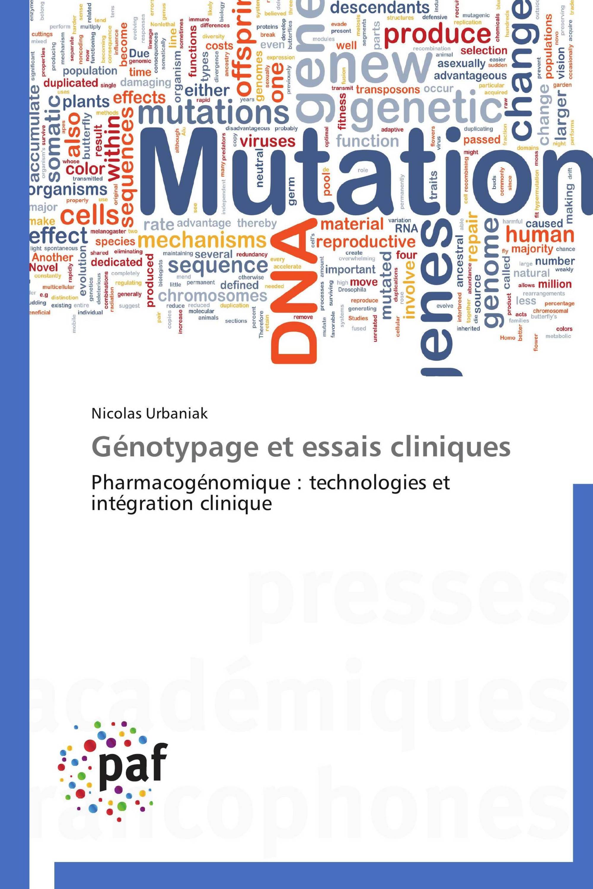 Génotypage et essais cliniques