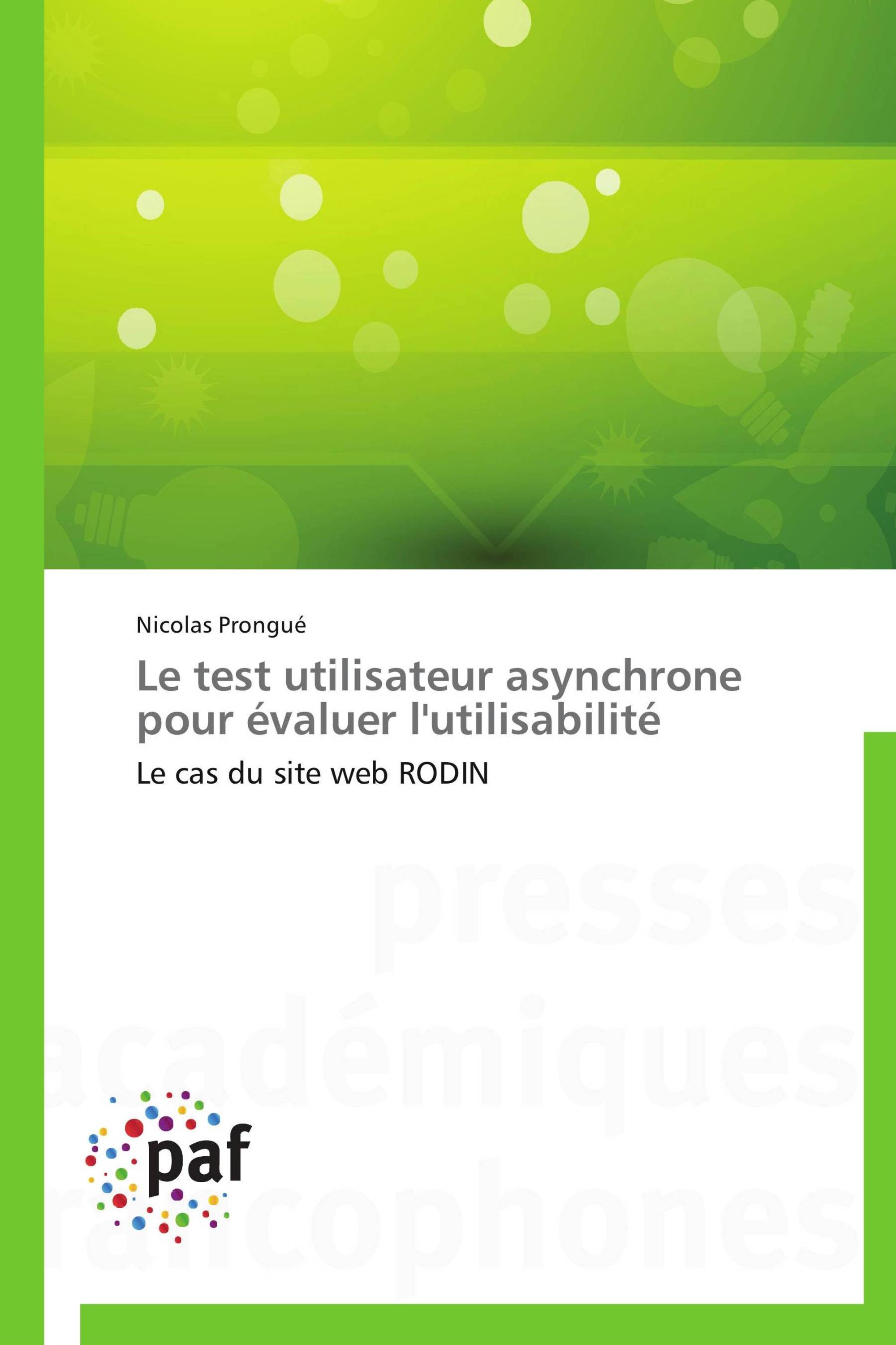 Le test utilisateur asynchrone pour évaluer l'utilisabilité