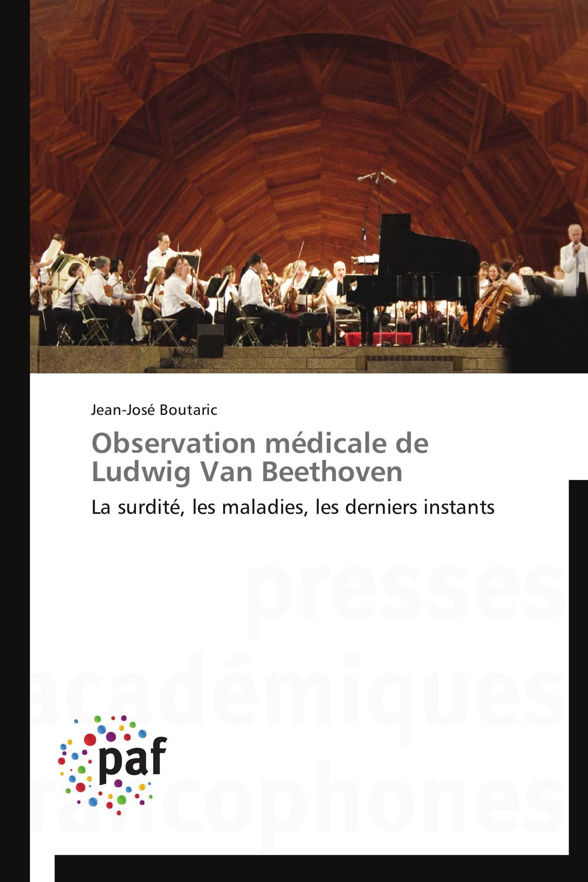 Observation médicale de Ludwig Van Beethoven