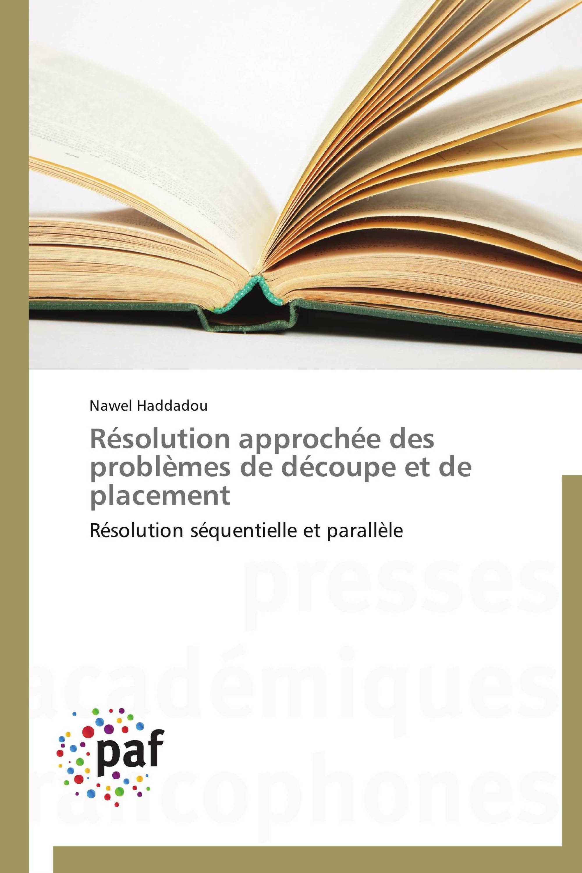 Résolution approchée des problèmes de découpe et de placement