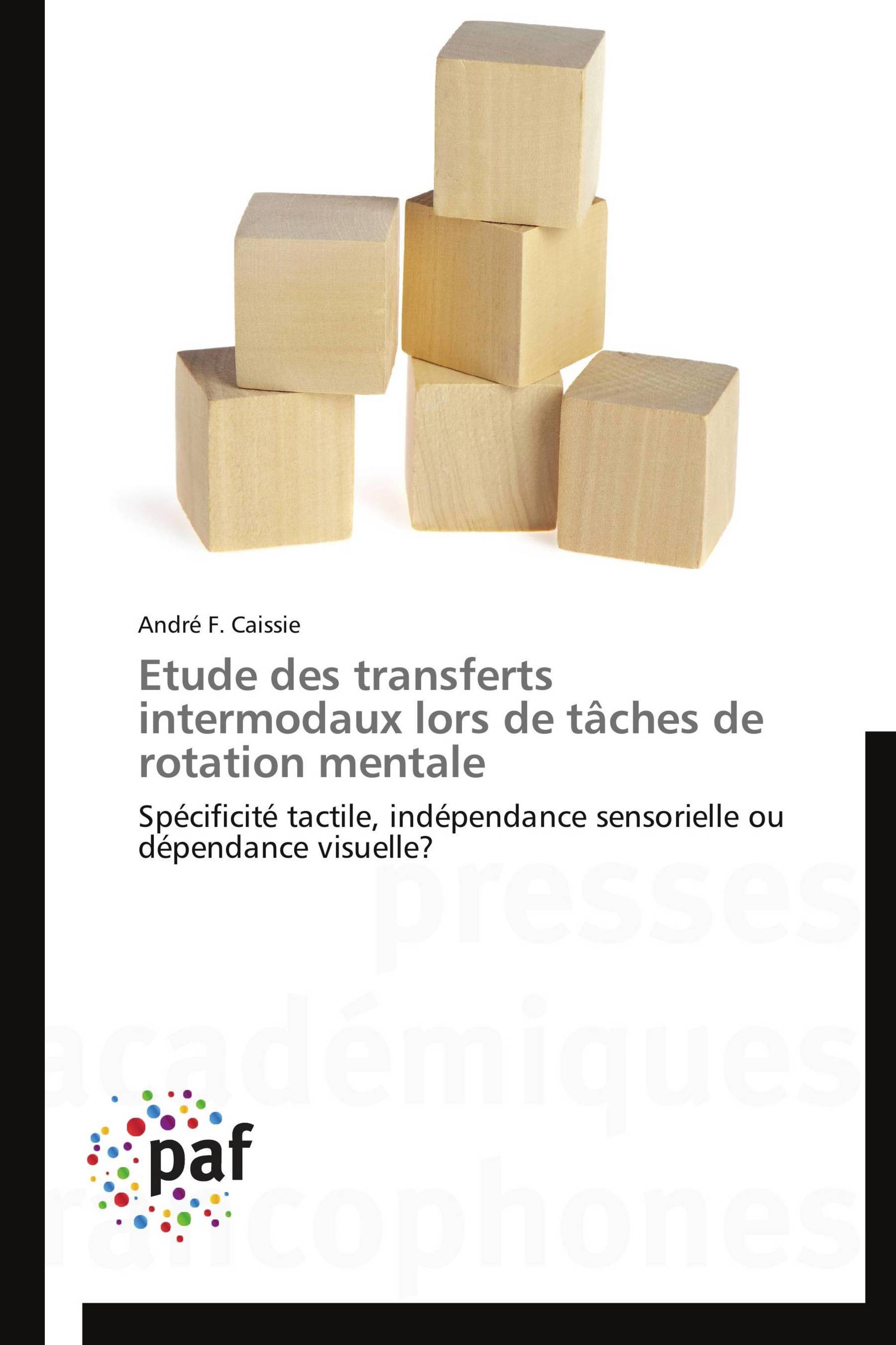 Etude des transferts intermodaux lors de tâches de rotation mentale