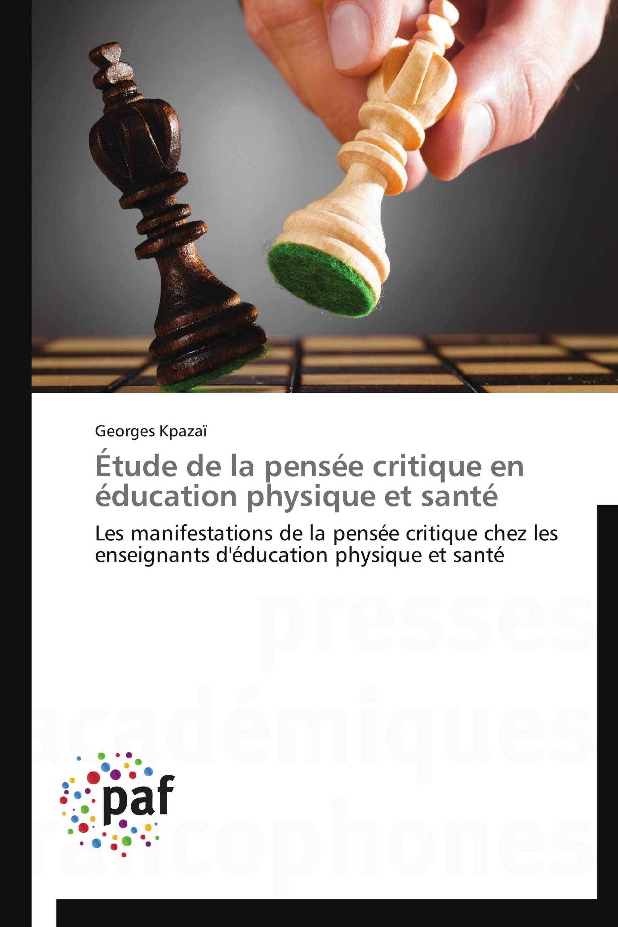 Étude de la pensée critique en éducation physique et santé