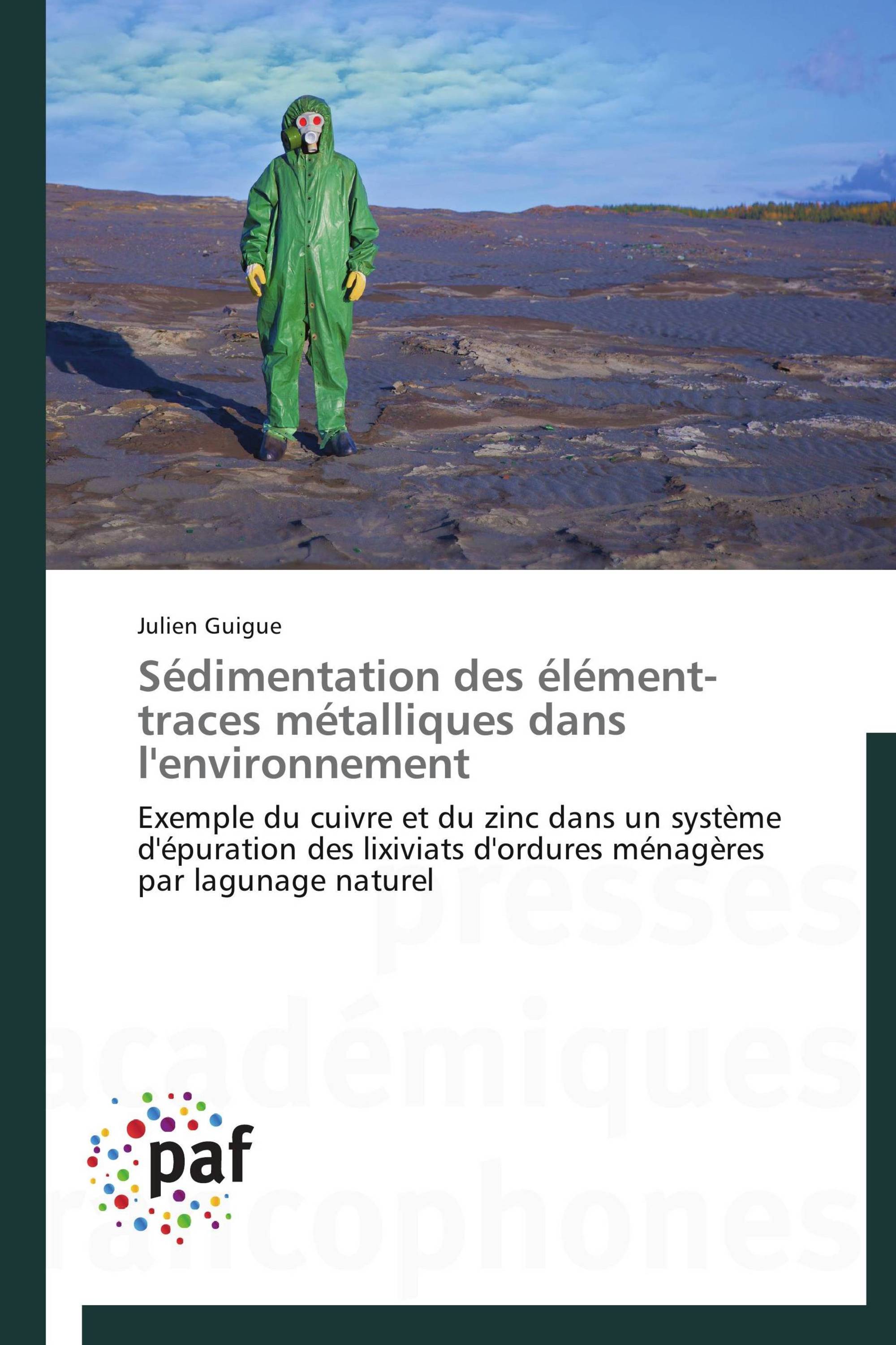 Sédimentation des élément-traces métalliques dans l'environnement