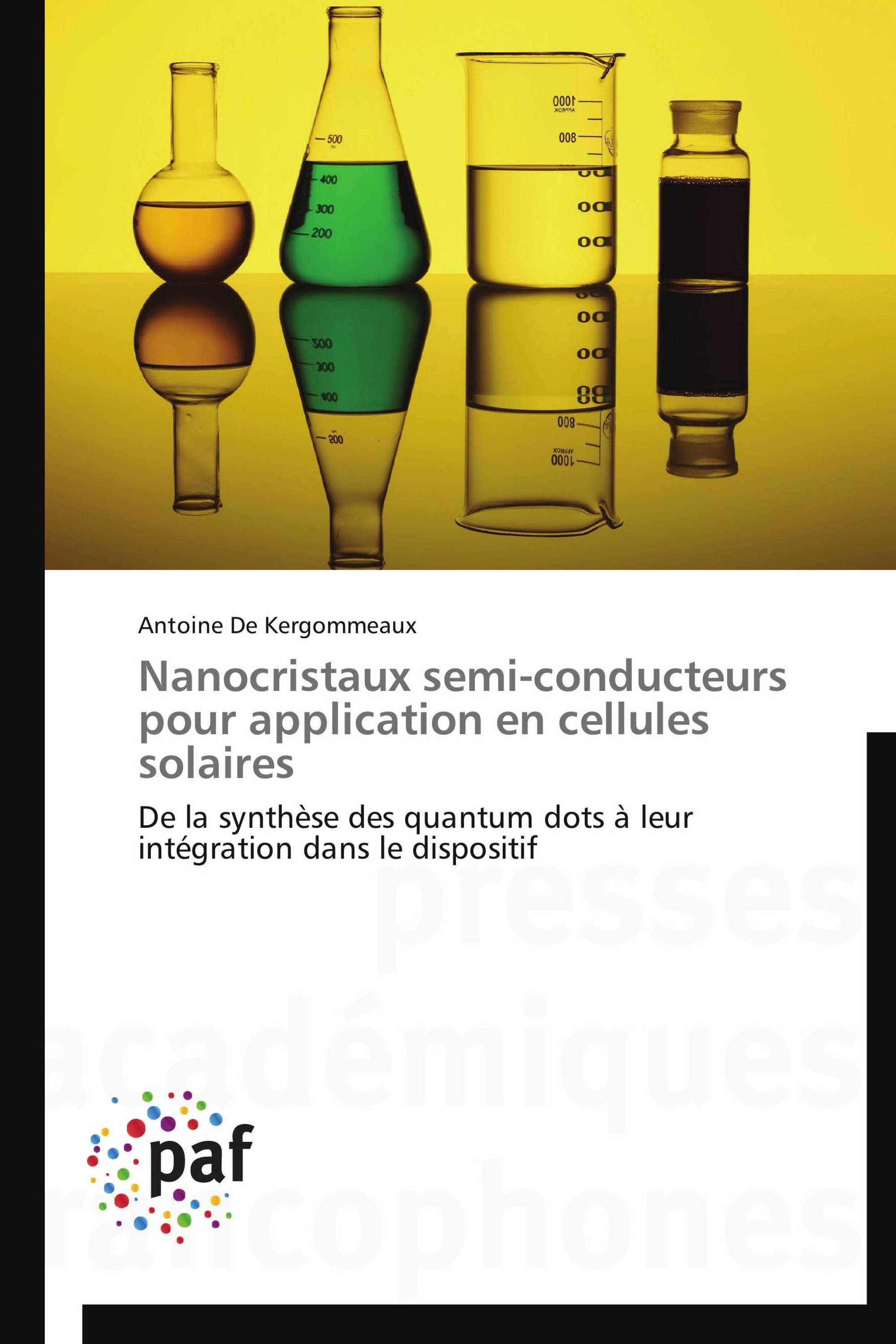 Nanocristaux semi-conducteurs pour application en cellules solaires