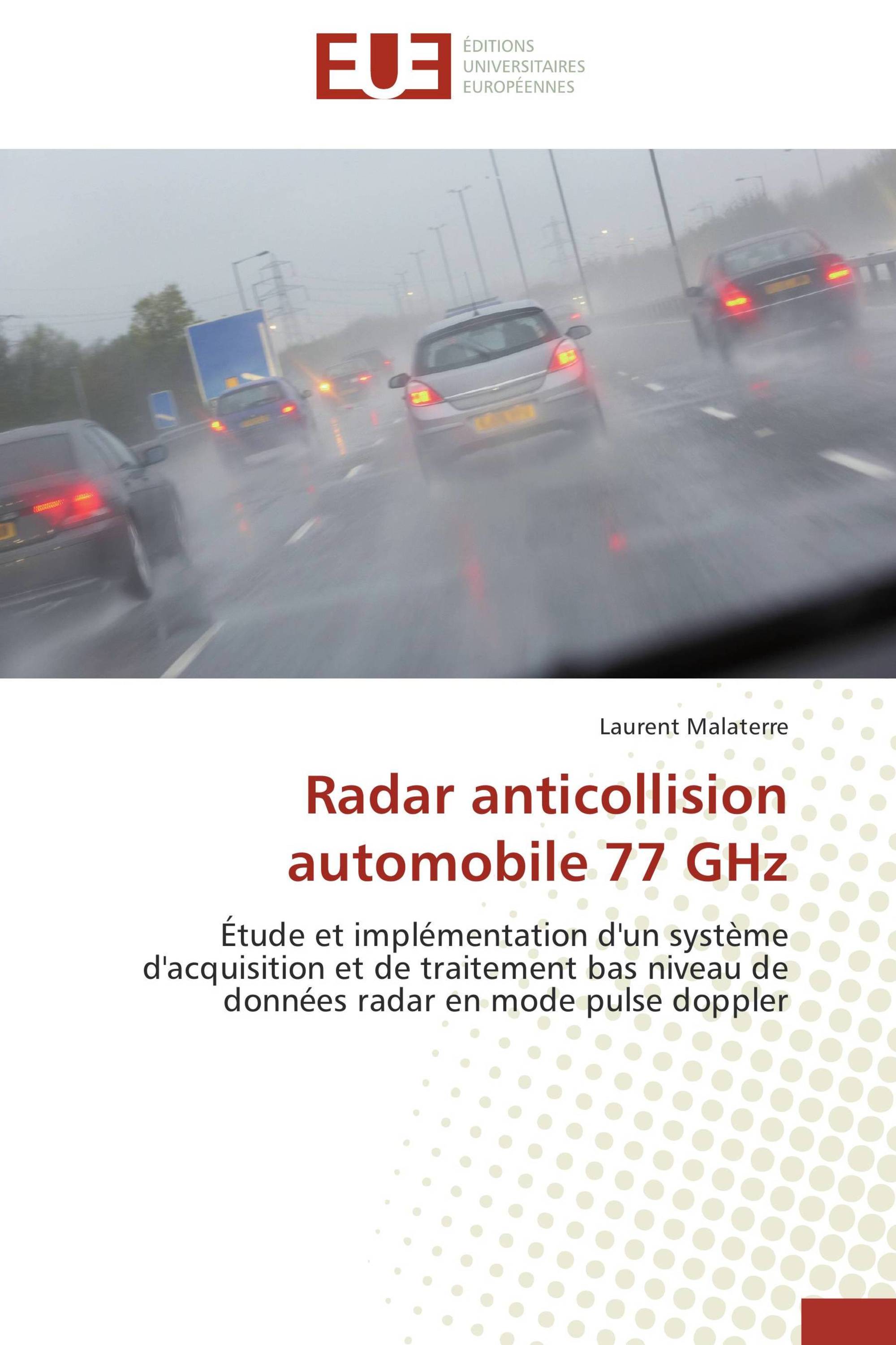 Radar anticollision automobile 77 GHz