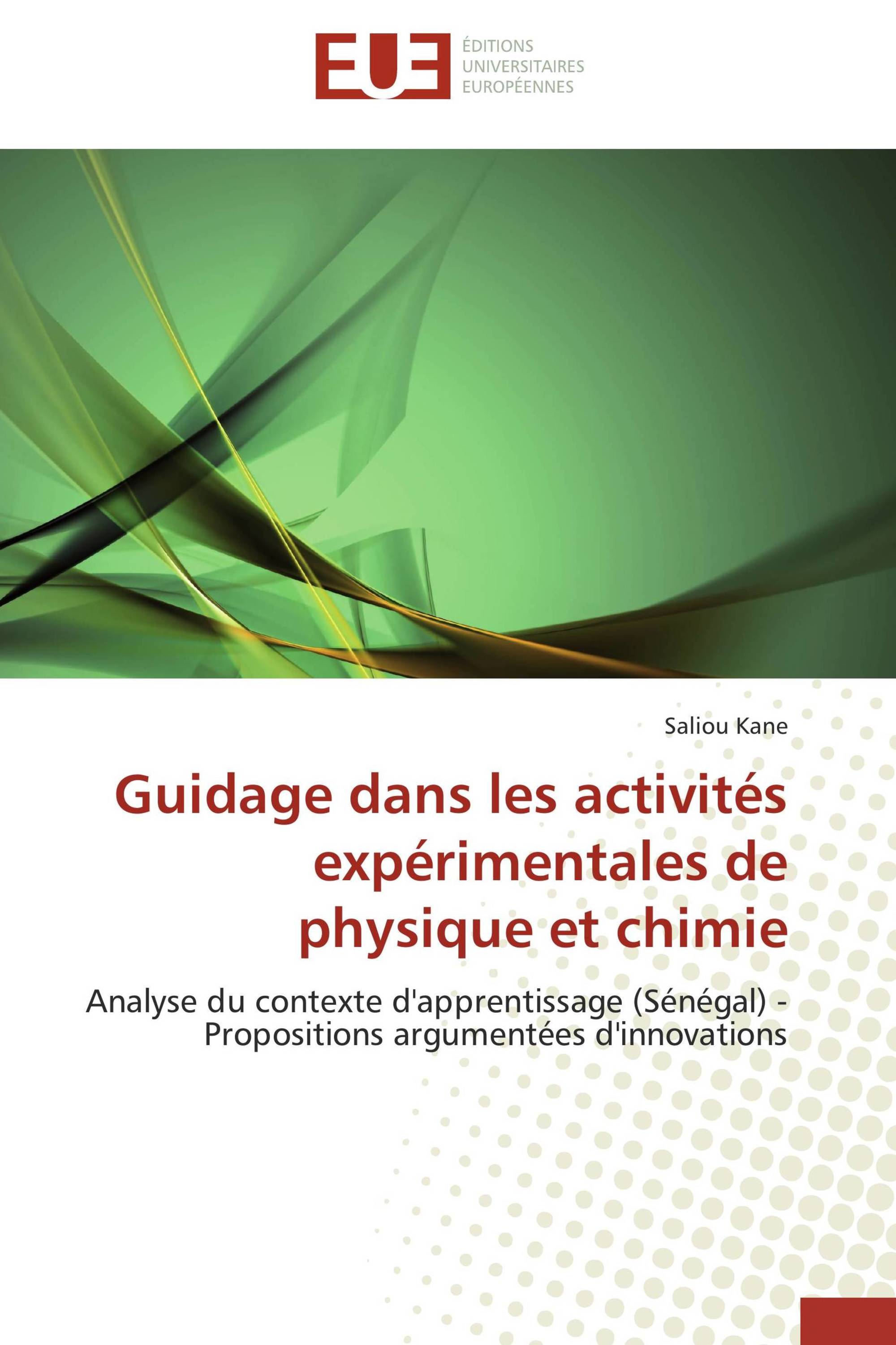 Guidage dans les activités expérimentales de physique et chimie