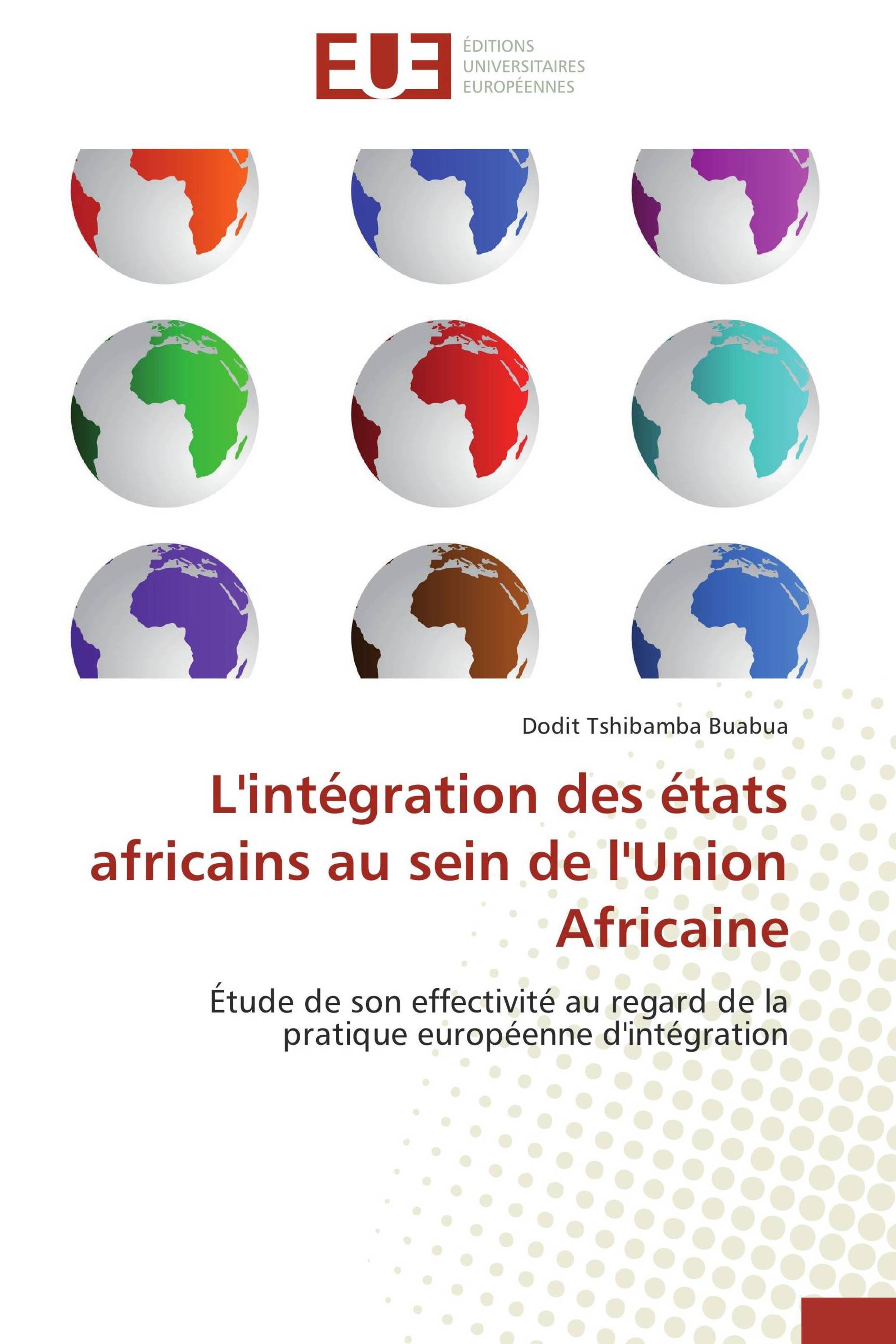 L'intégration des états africains au sein de l'Union Africaine