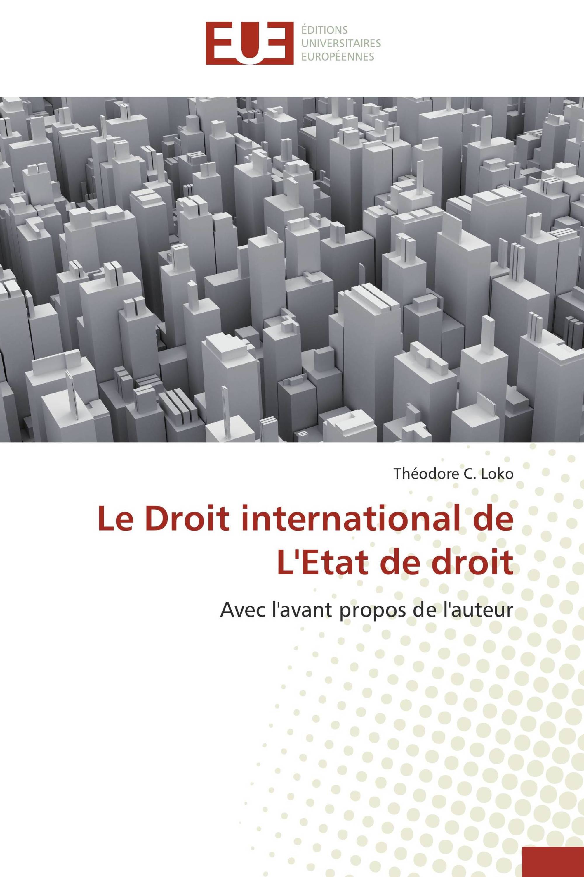 Le Droit international de L'Etat de droit