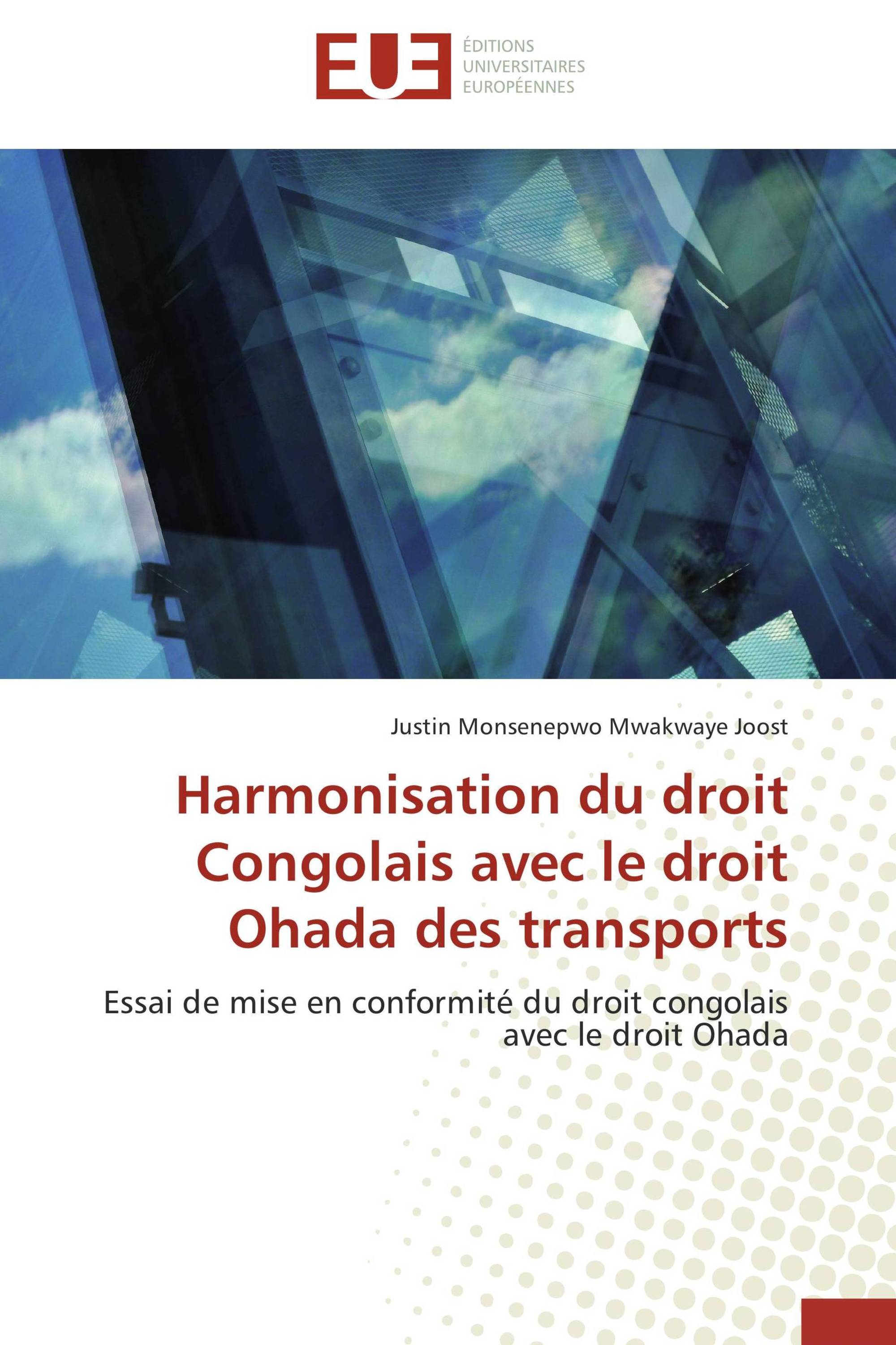 Harmonisation du droit Congolais avec le droit Ohada des transports