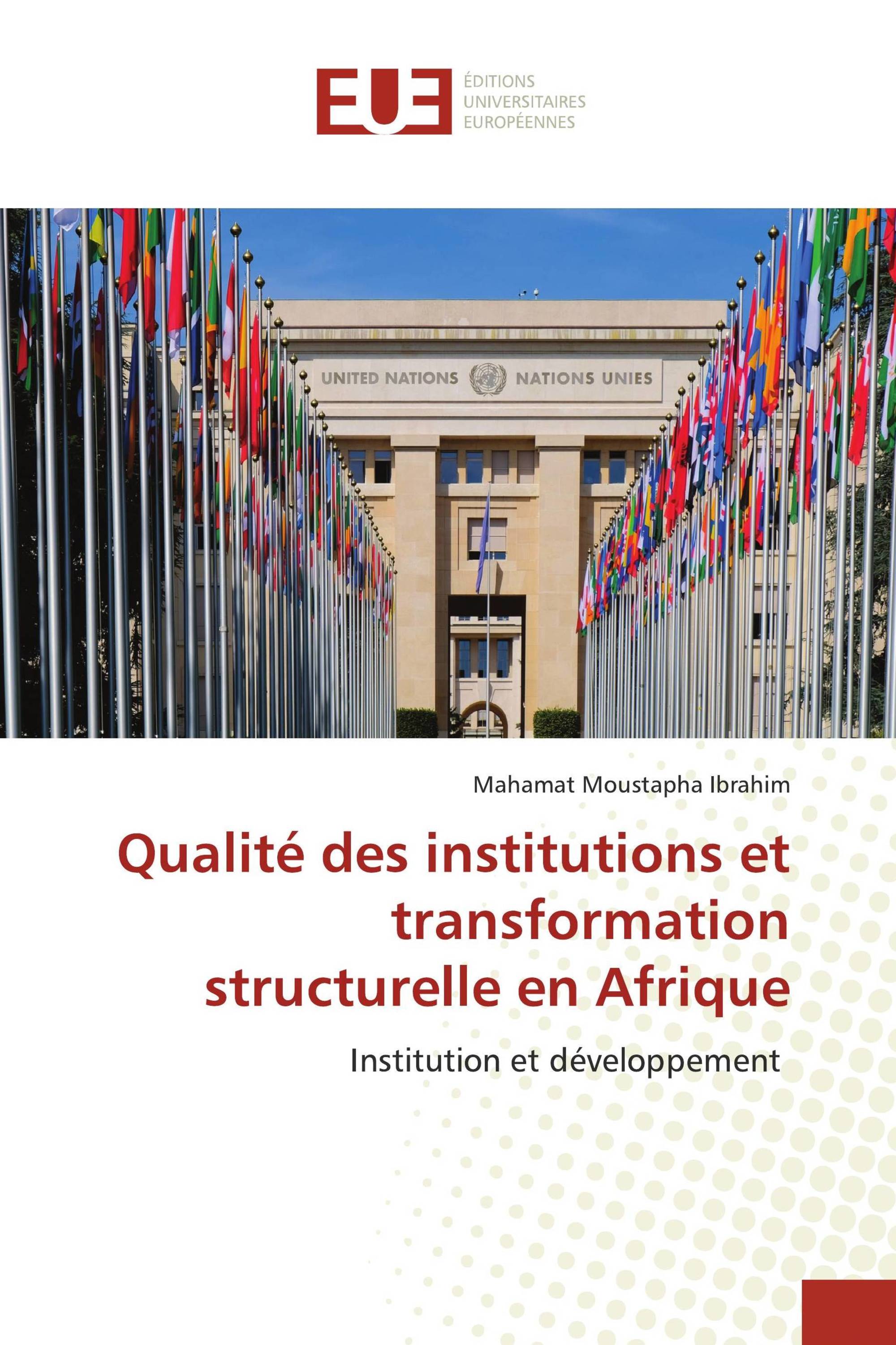 Qualité des institutions et transformation structurelle en Afrique