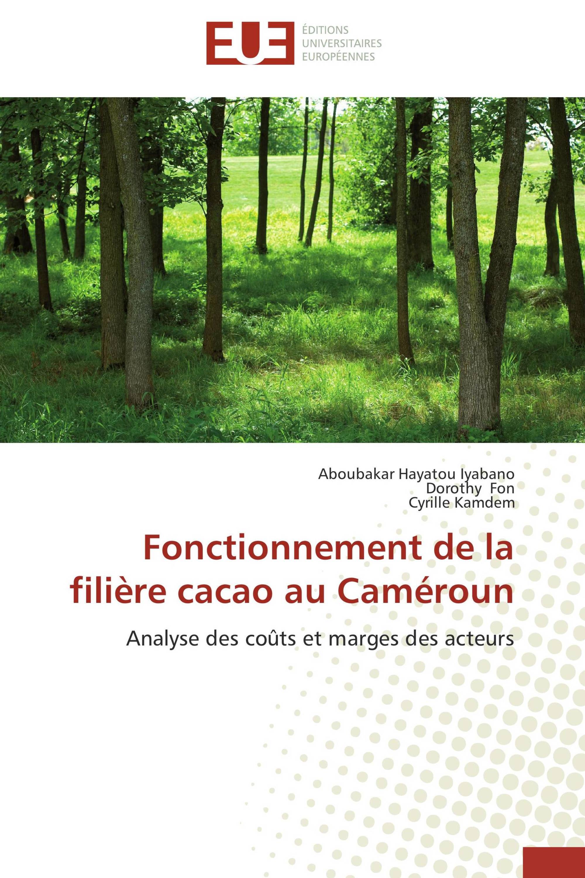 Fonctionnement de la filière cacao au Caméroun