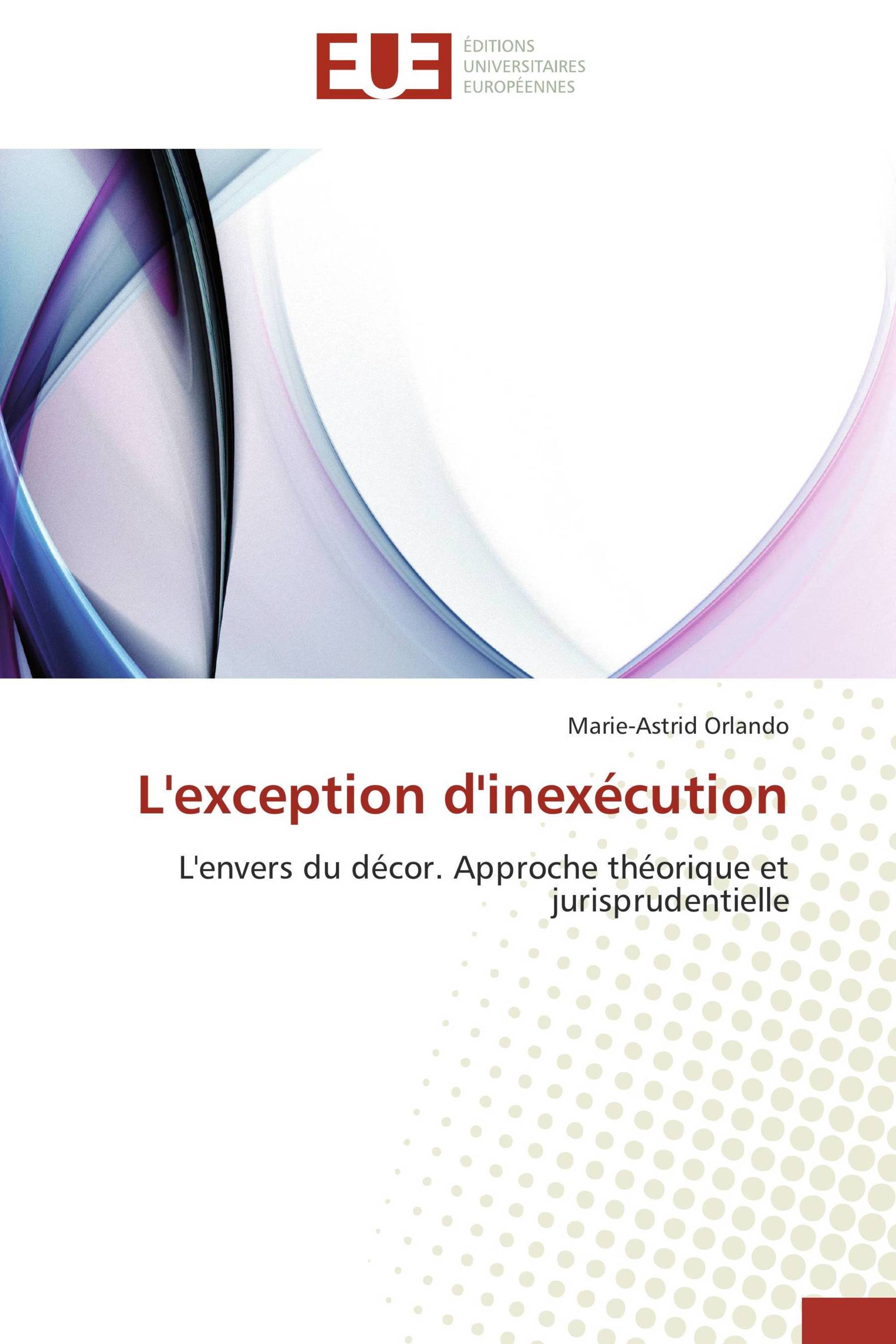 L'exception d'inexécution