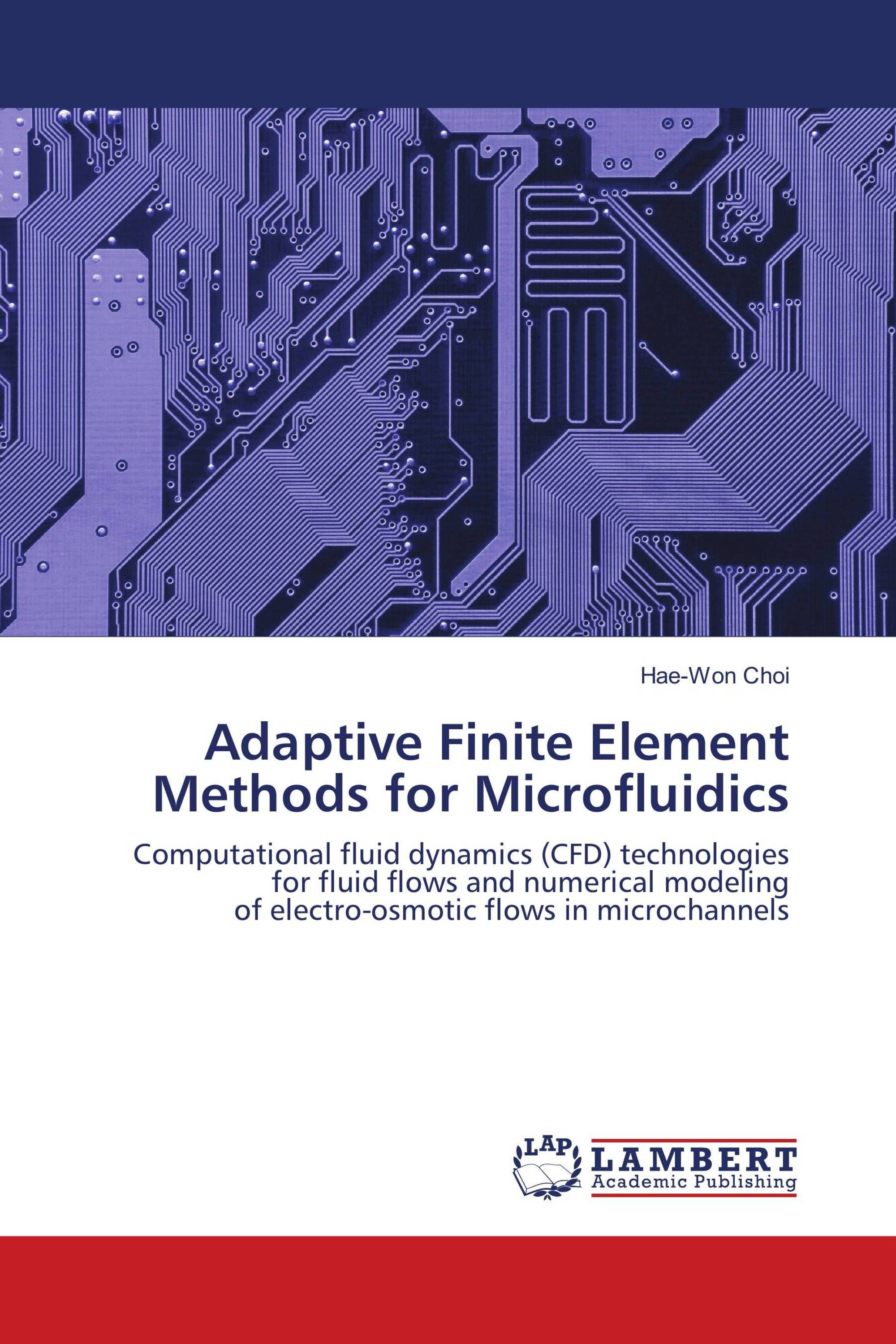 Adaptive Finite Element Methods for Microfluidics