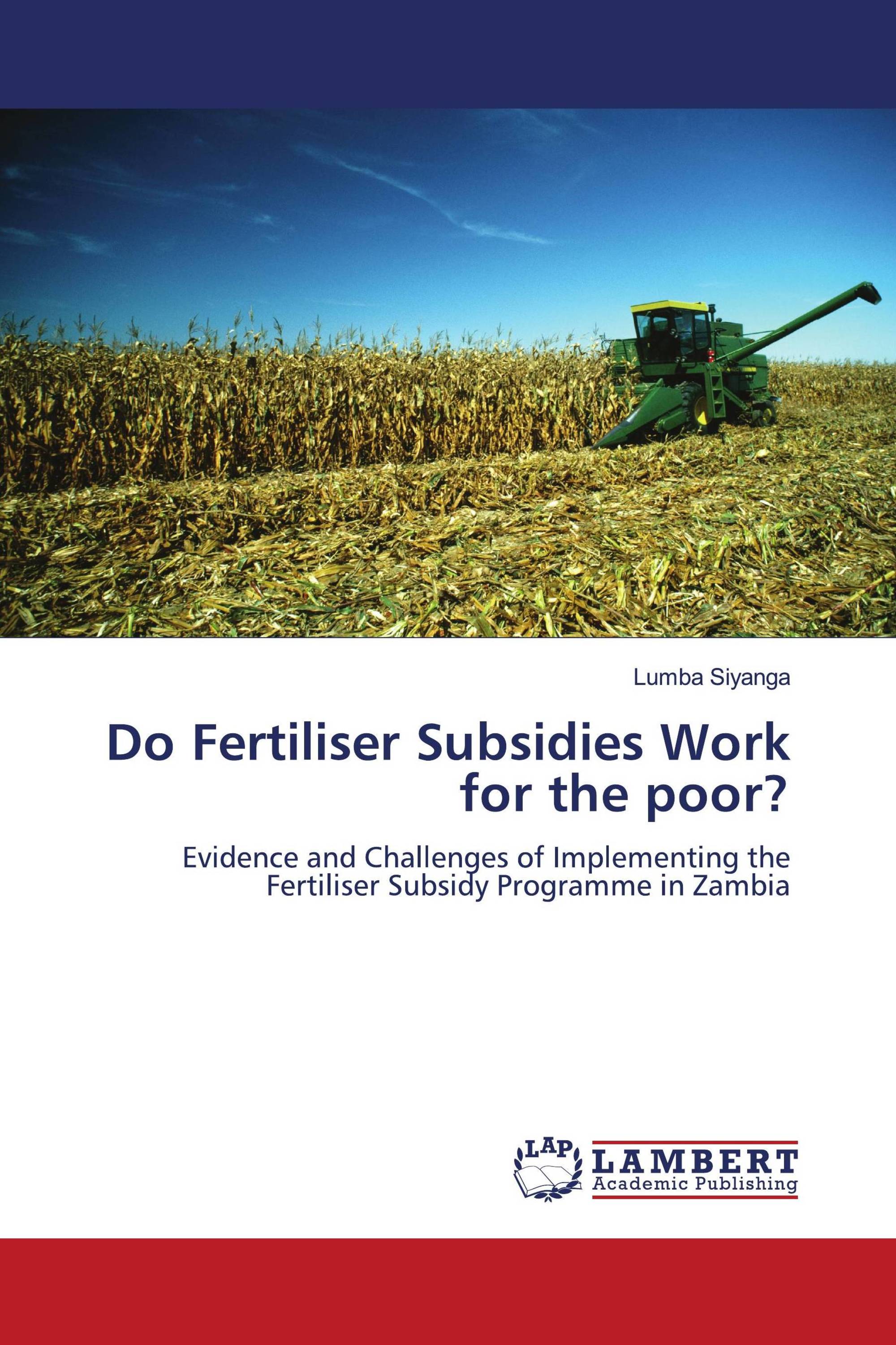 Do Fertiliser Subsidies Work for the poor?