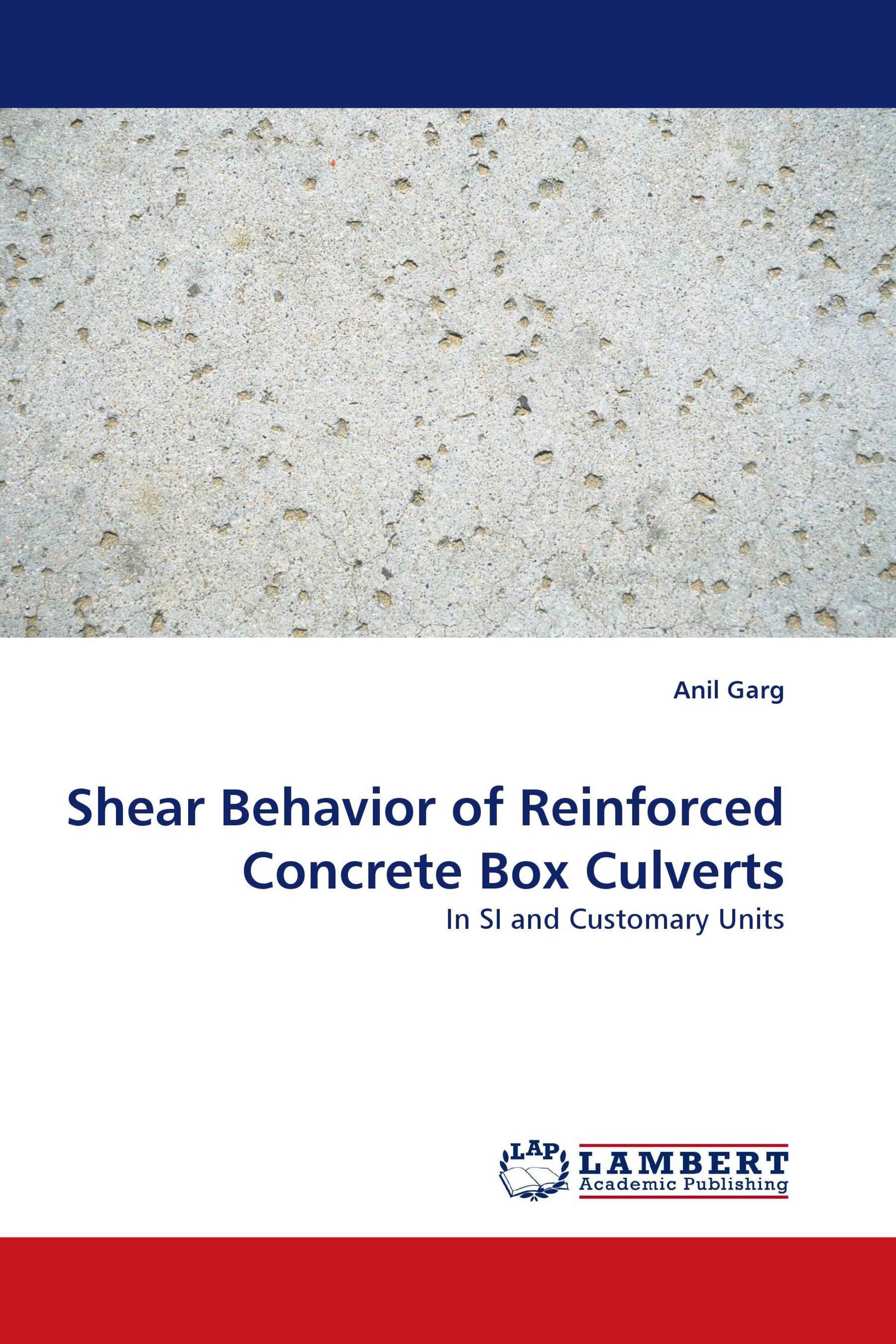 Shear Behavior of Reinforced Concrete Box Culverts