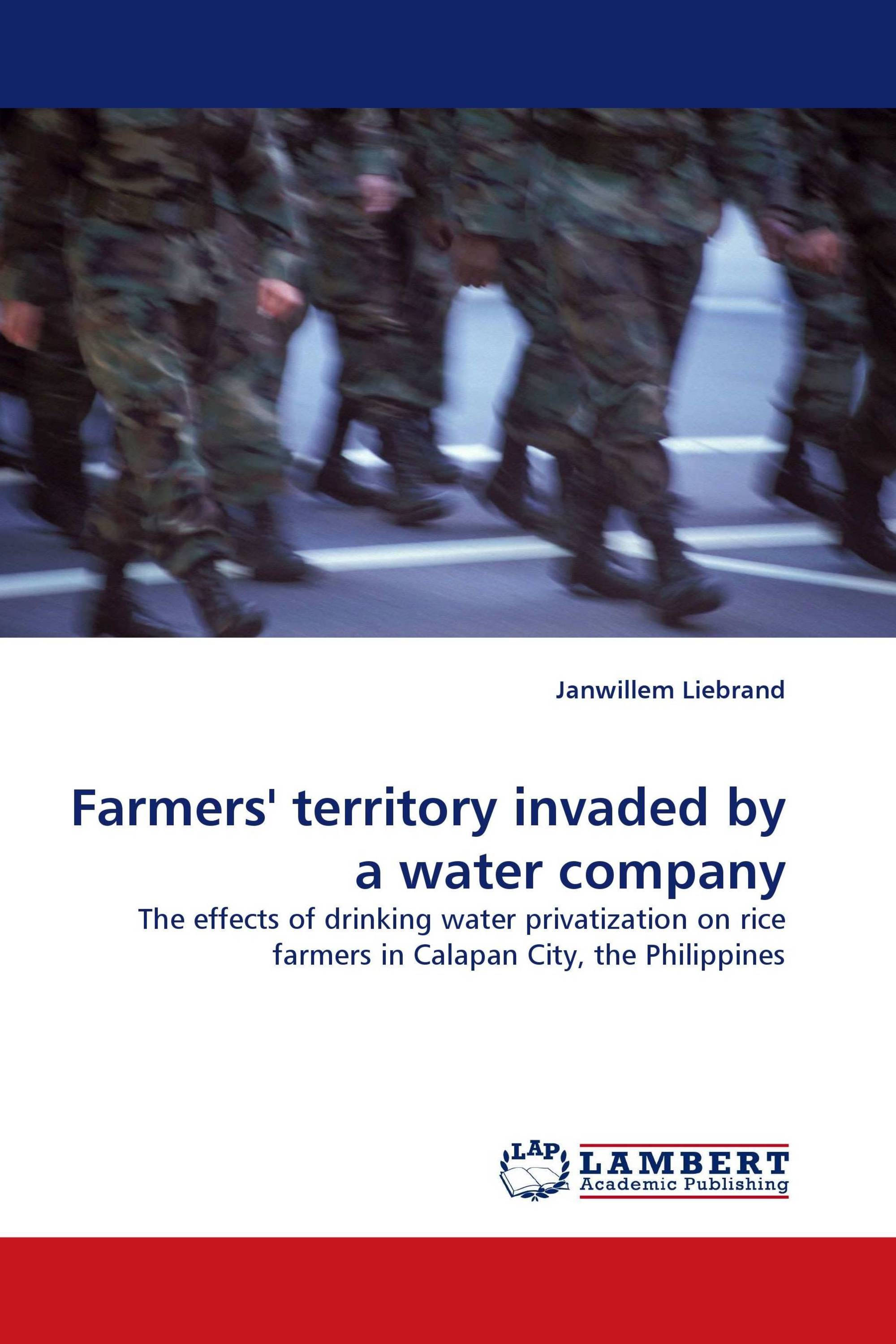 Farmers'' territory invaded by a water company