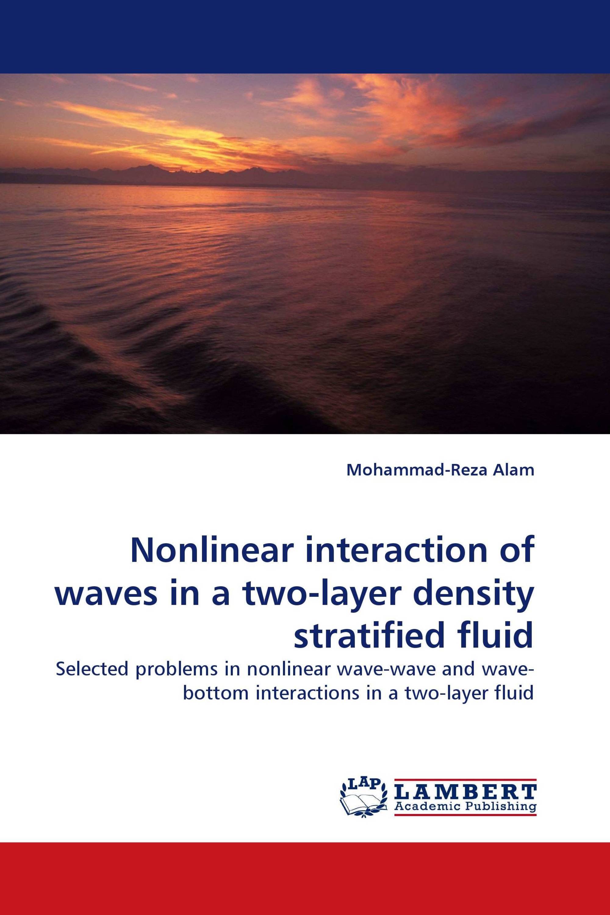 Nonlinear interaction of waves in a two-layer density stratified fluid