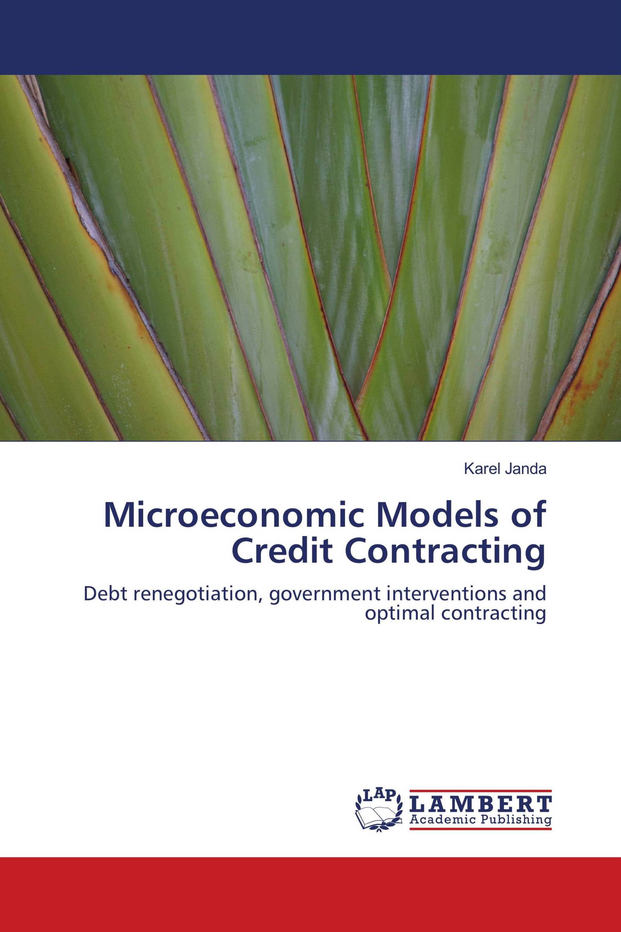 Microeconomic Models of Credit Contracting