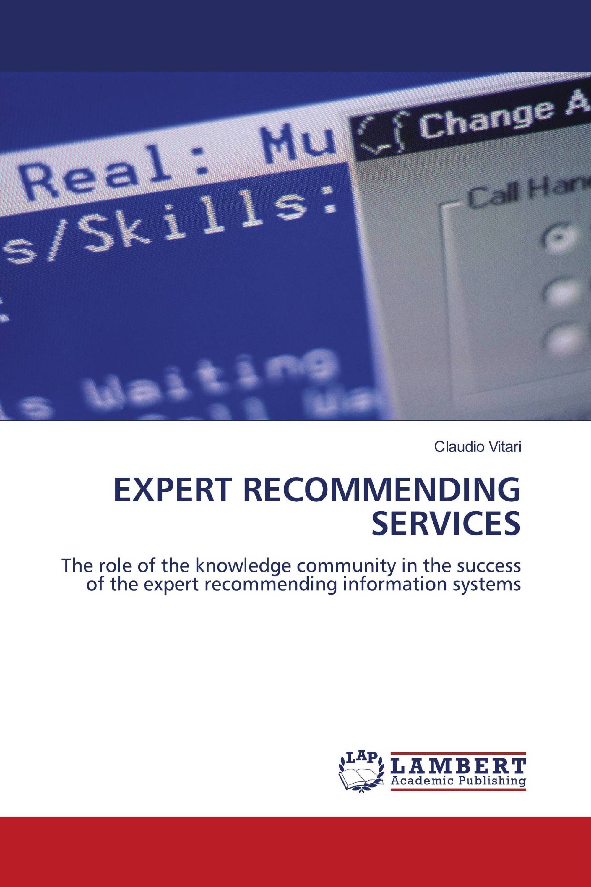 EXPERT RECOMMENDING SERVICES