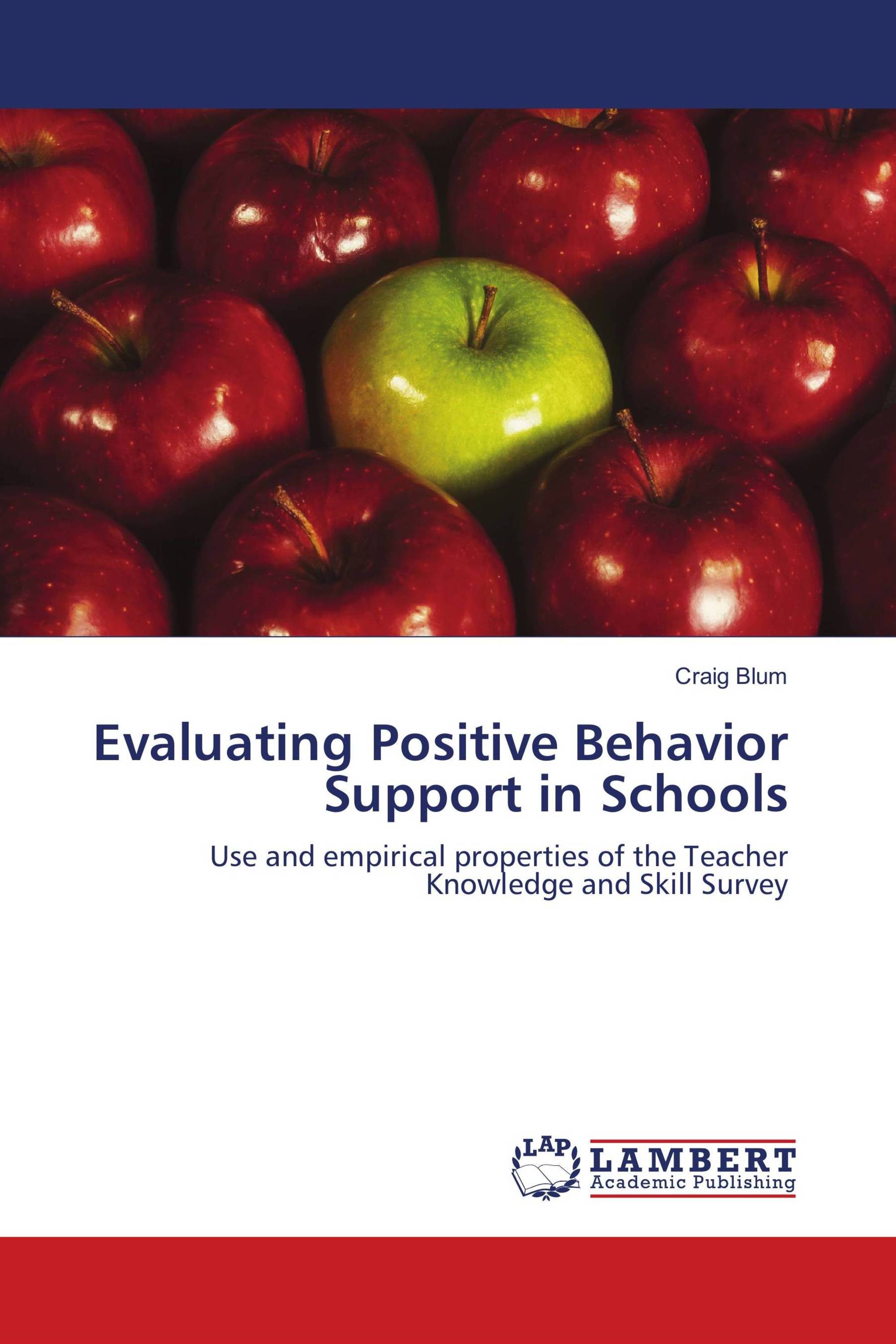 Evaluating Positive Behavior Support in Schools