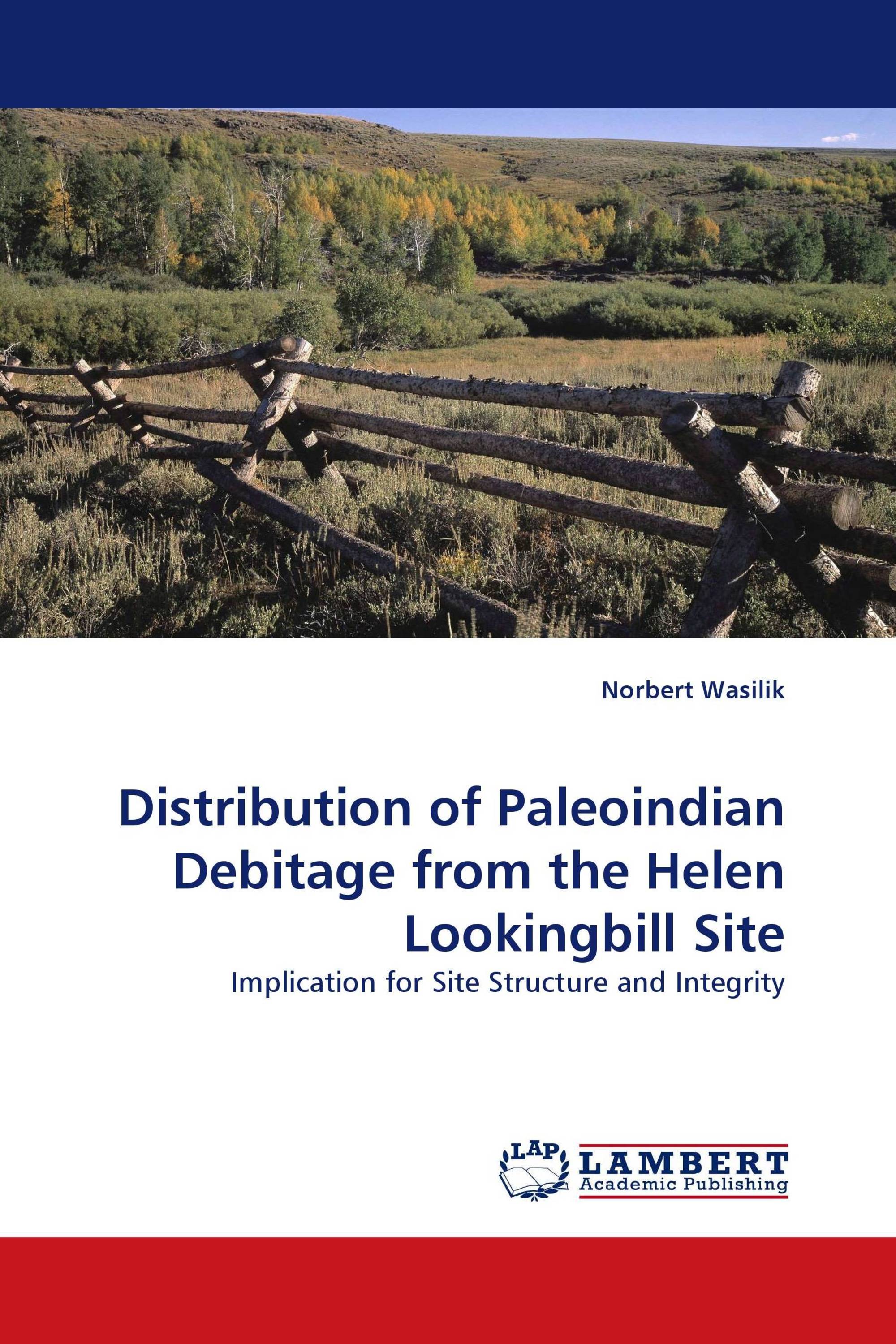 Distribution of Paleoindian Debitage from the Helen Lookingbill Site