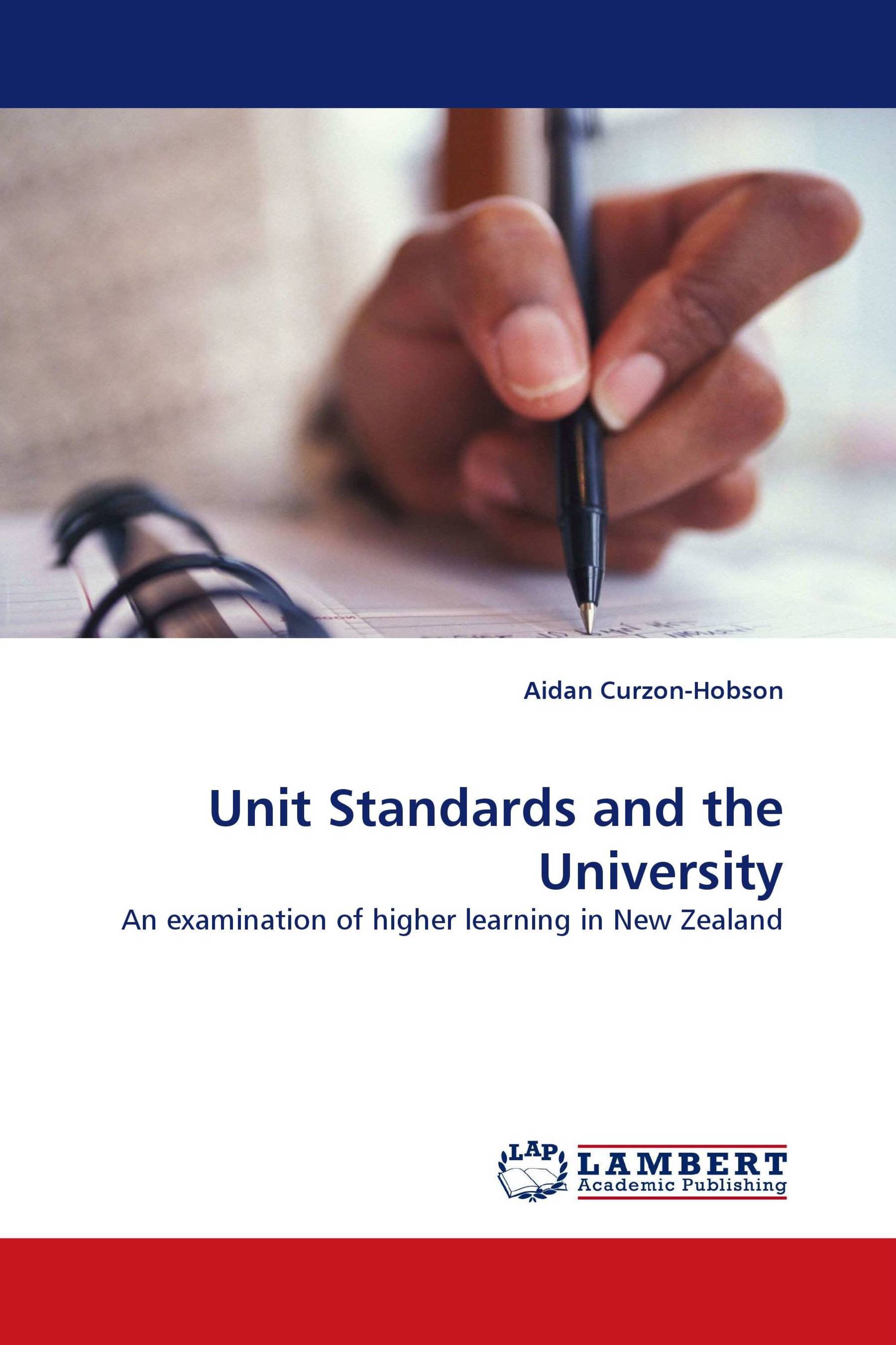 Unit Standards and the University