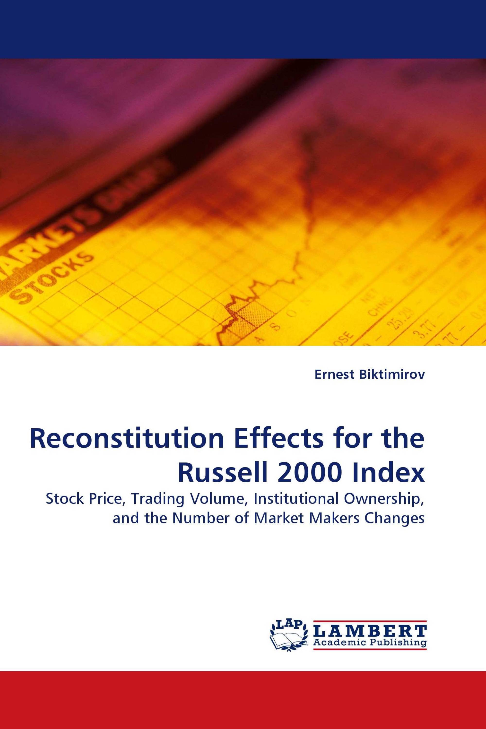 Reconstitution Effects for the Russell 2000 Index