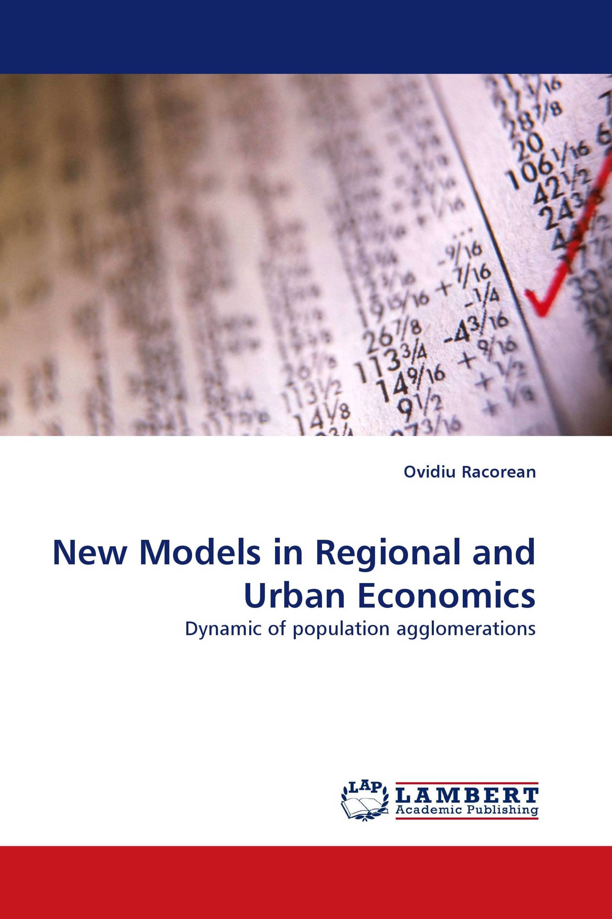 New Models in Regional and Urban Economics