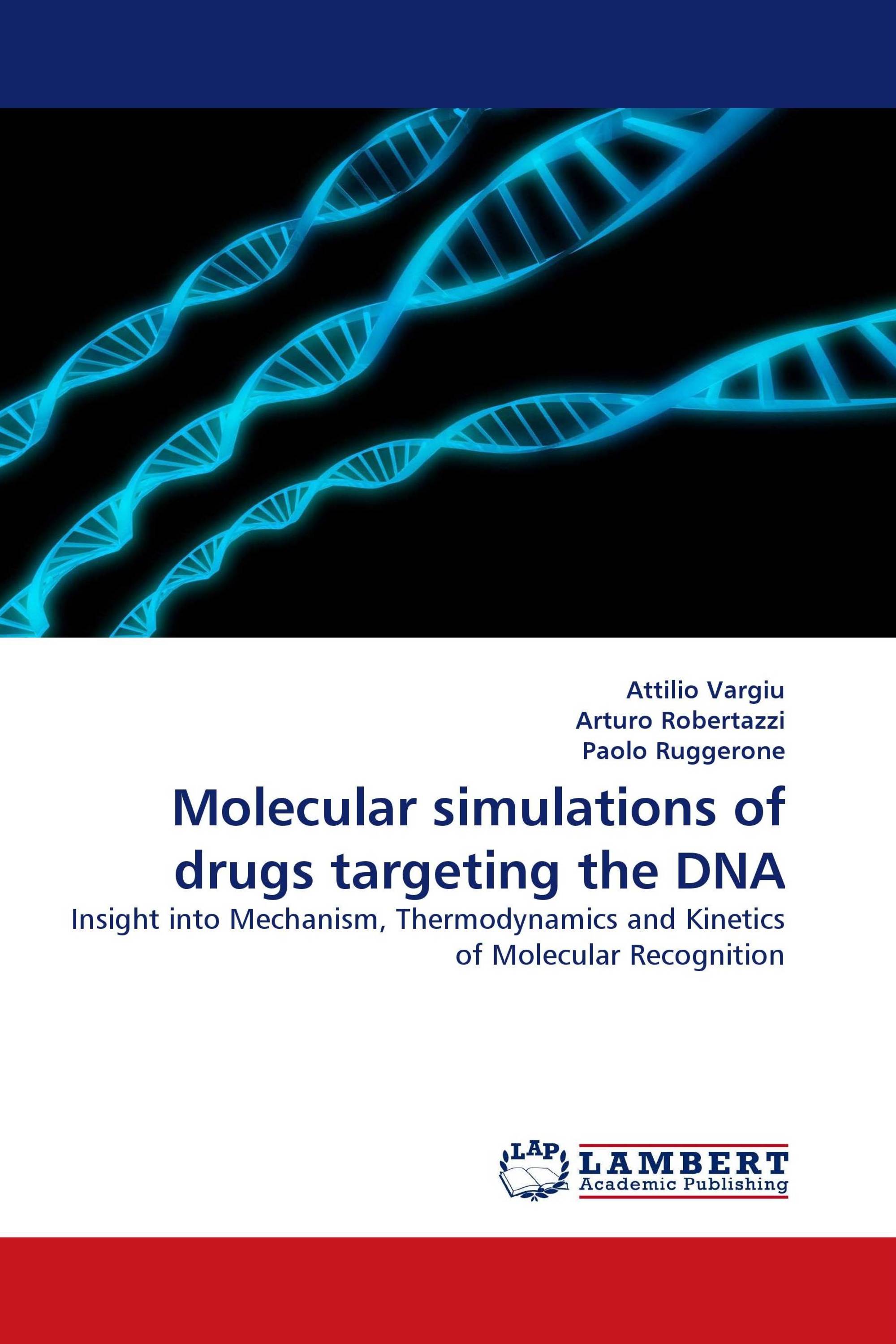 Molecular simulations of drugs targeting the DNA