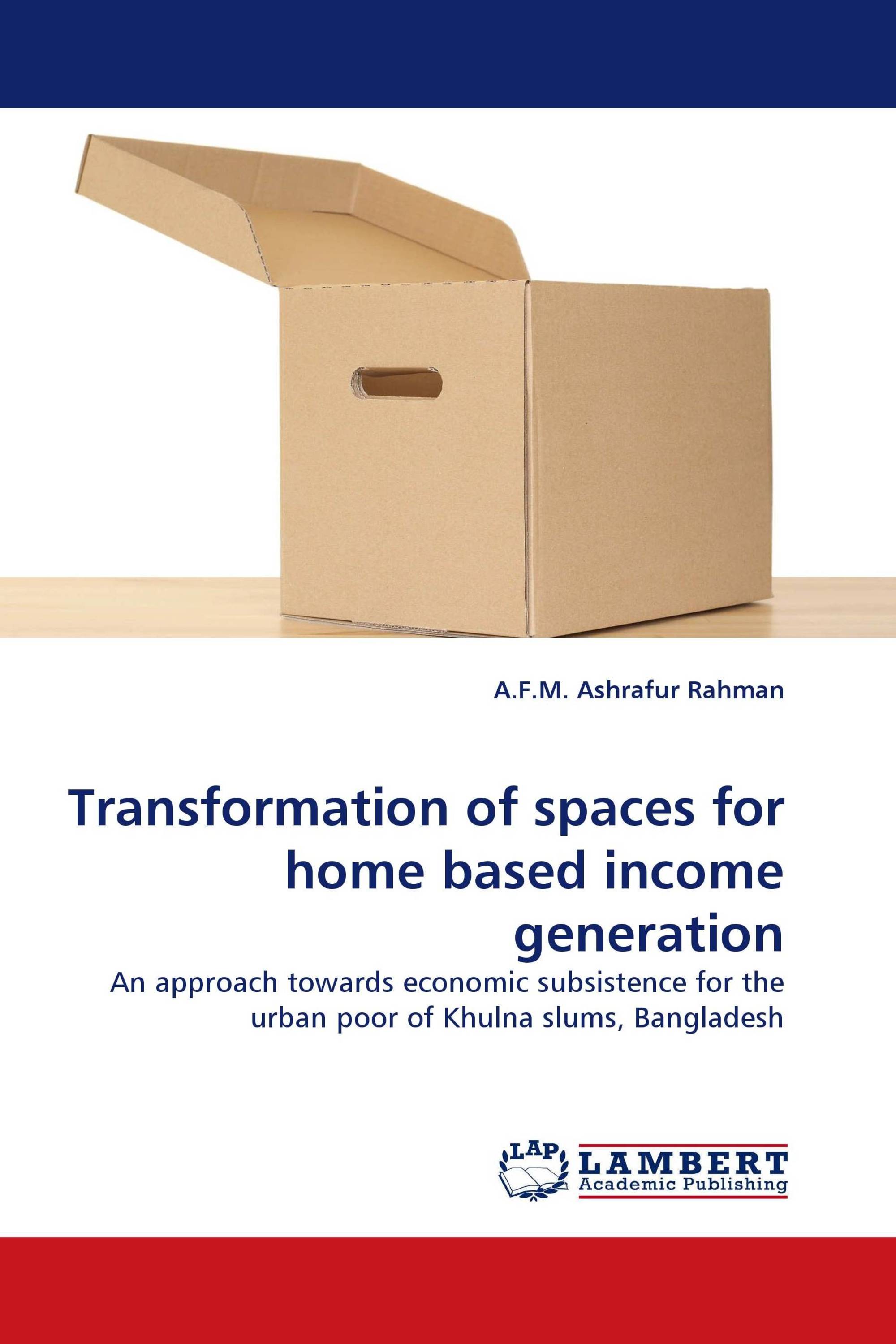 Transformation of spaces for home based income generation