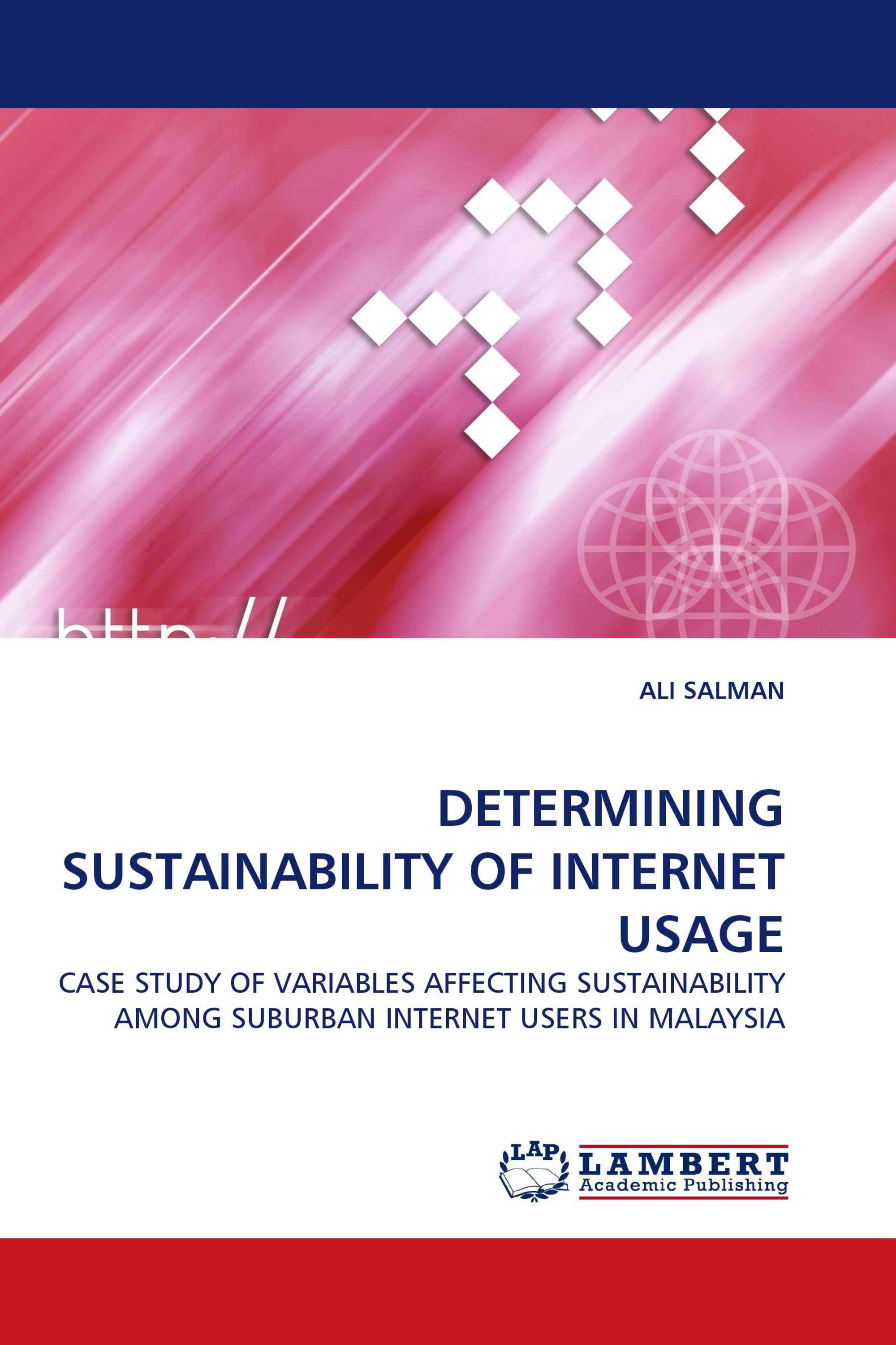 DETERMINING SUSTAINABILITY OF INTERNET USAGE