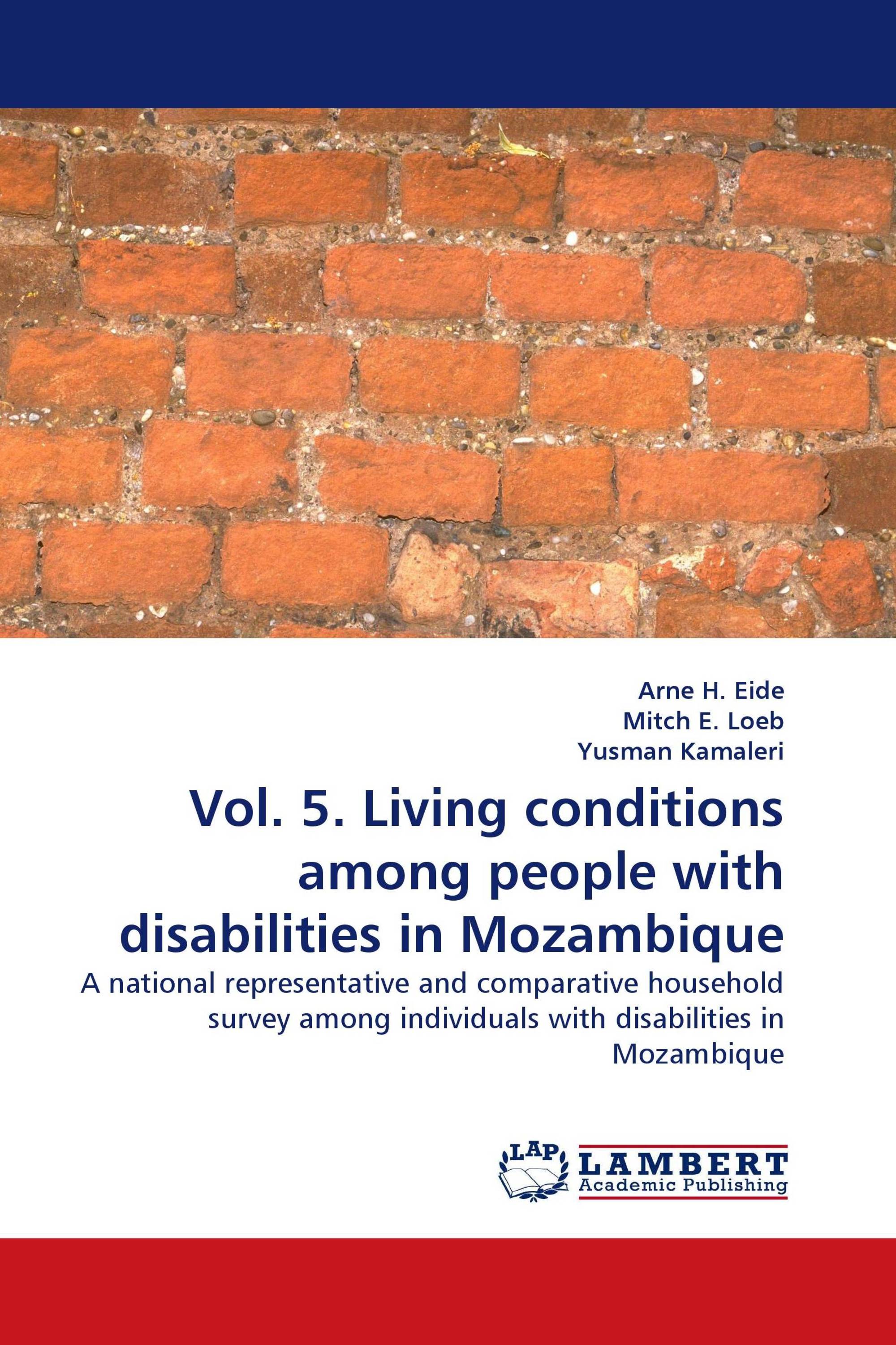 Vol. 5. Living conditions among people with disabilities in Mozambique