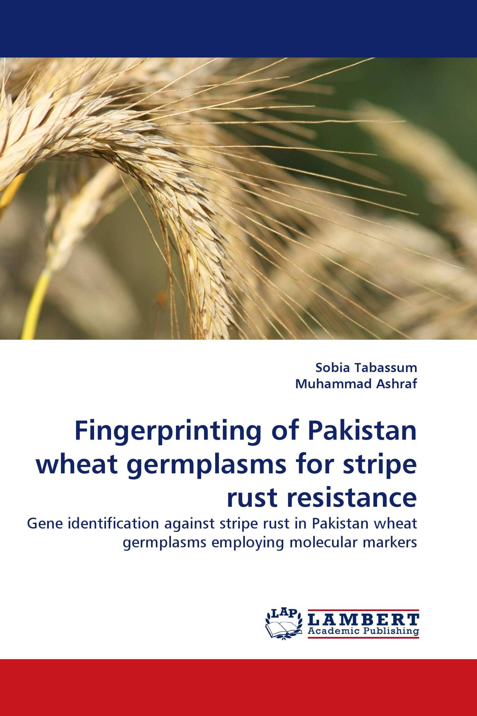 Fingerprinting of Pakistan wheat germplasms for stripe rust resistance