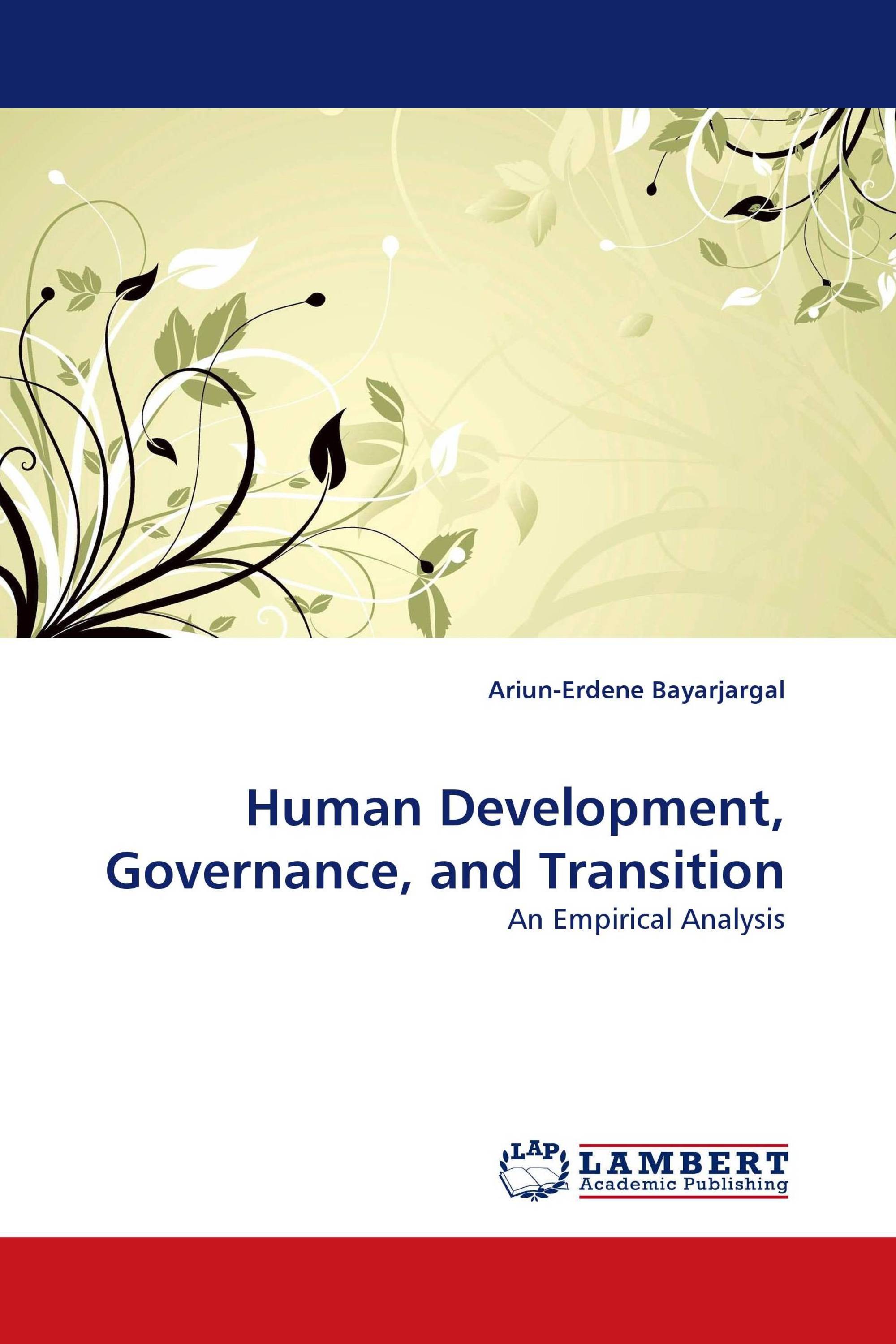 Human Development, Governance, and Transition