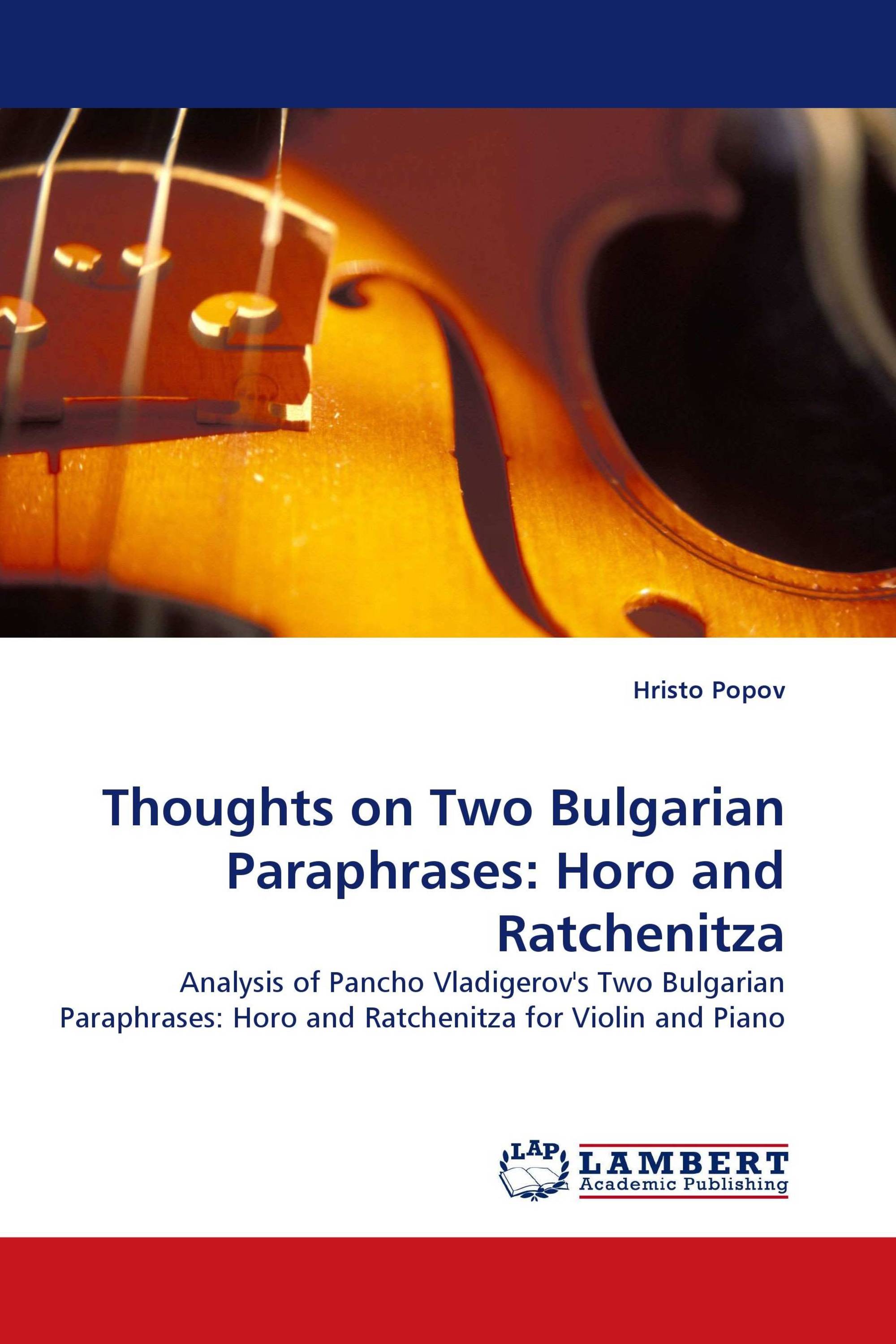 Thoughts on Two Bulgarian Paraphrases: Horo and Ratchenitza