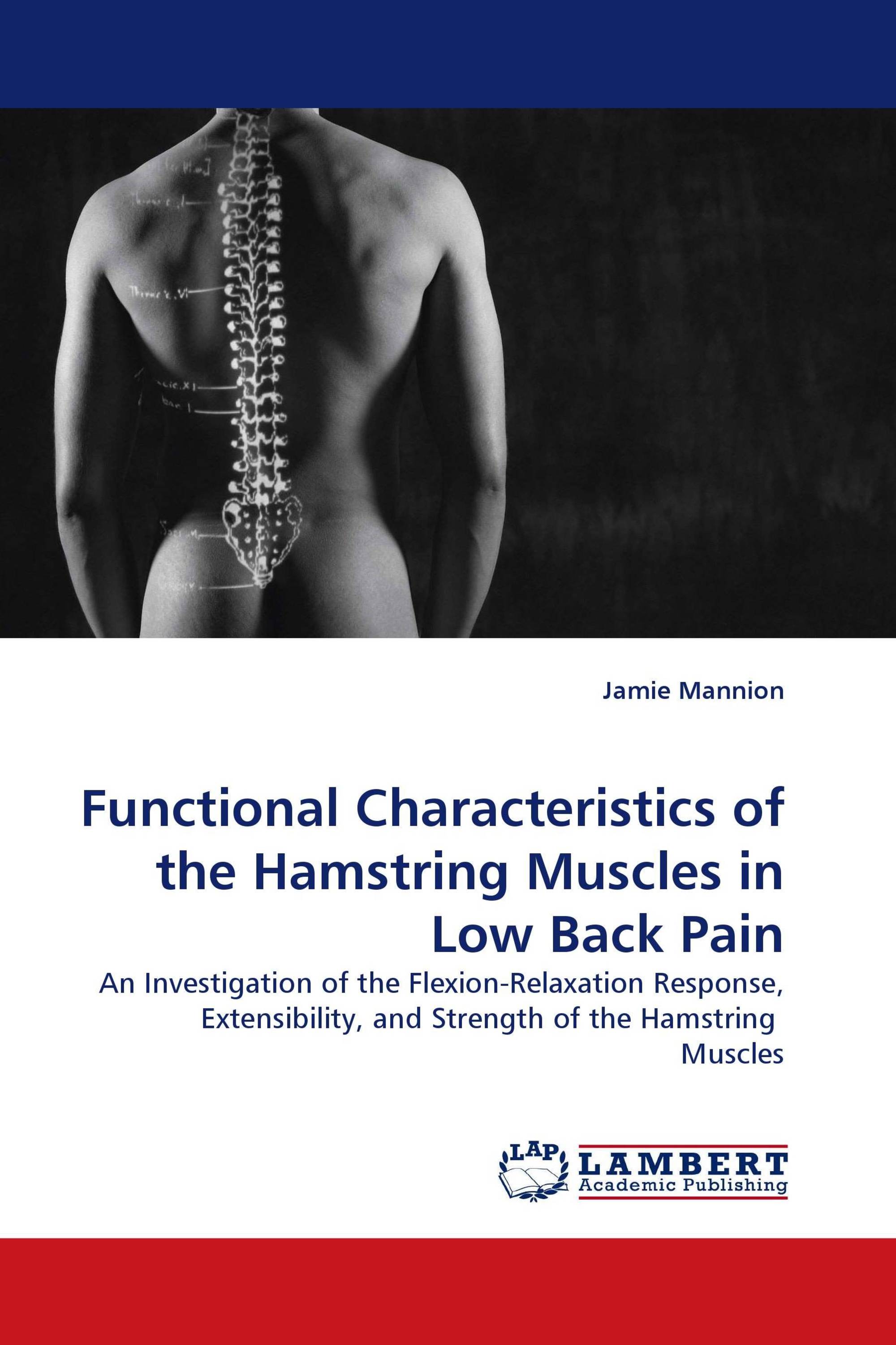 Functional Characteristics of the Hamstring Muscles in Low Back Pain