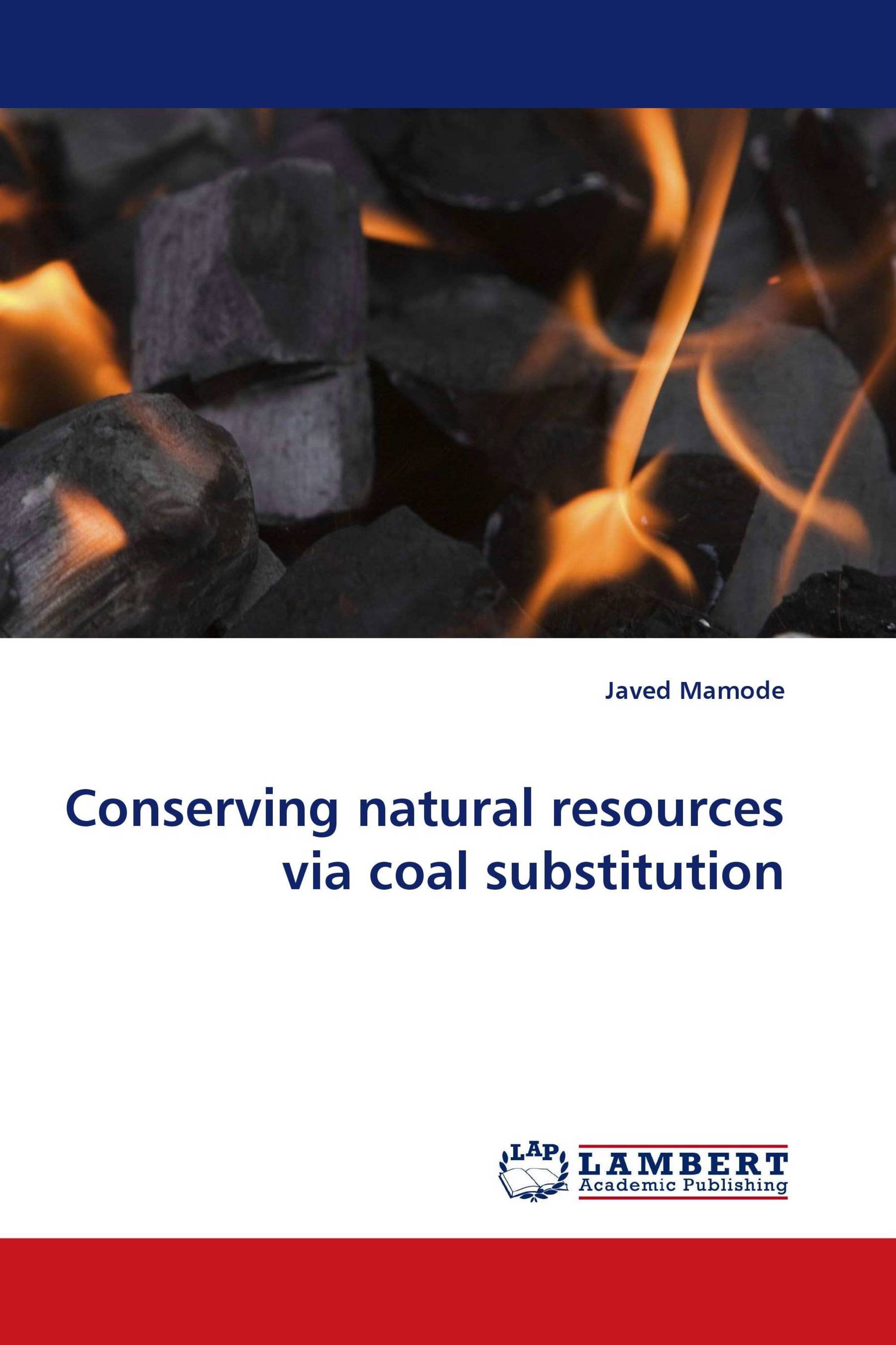 Conserving natural resources via coal substitution