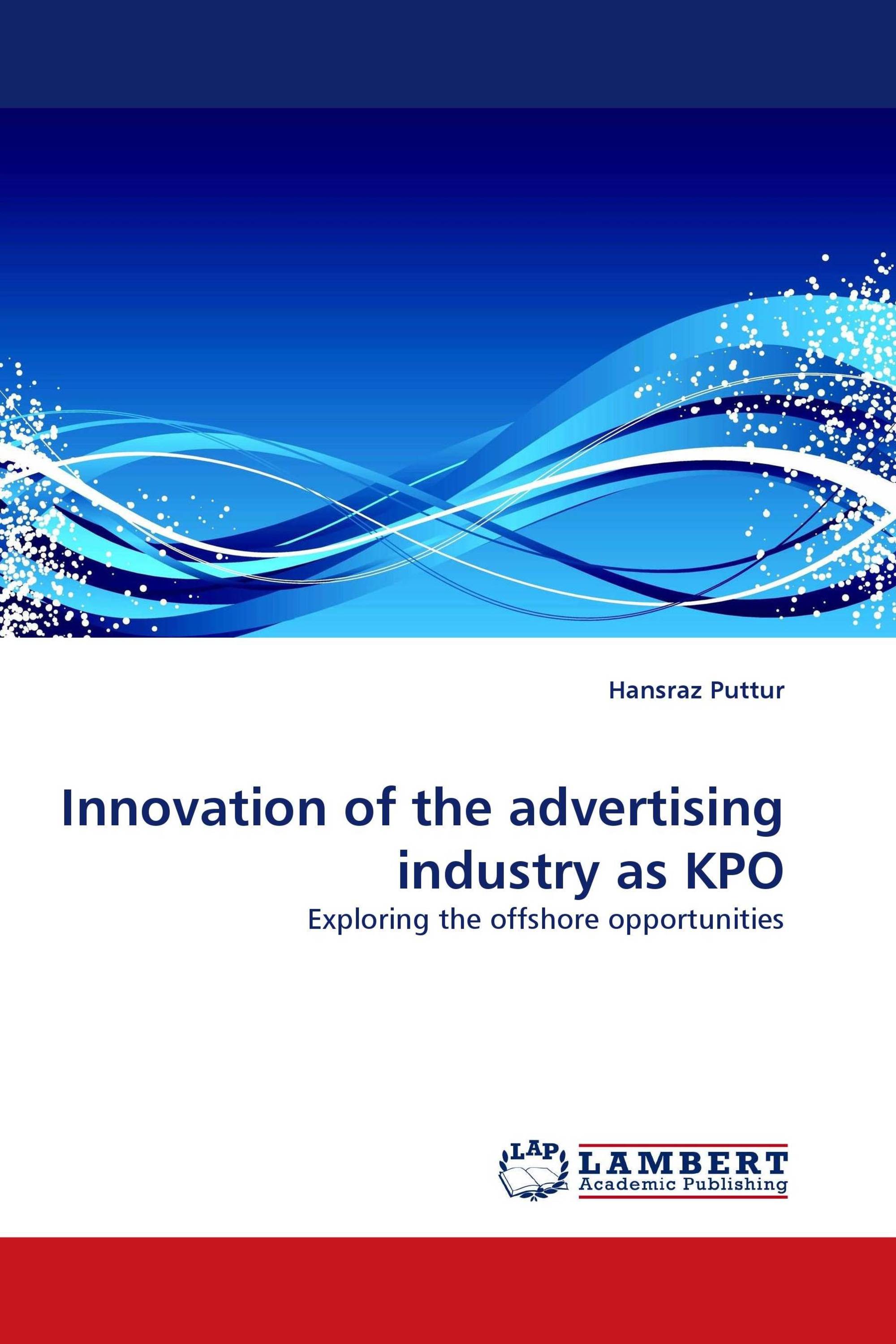 Innovation of the advertising industry as KPO