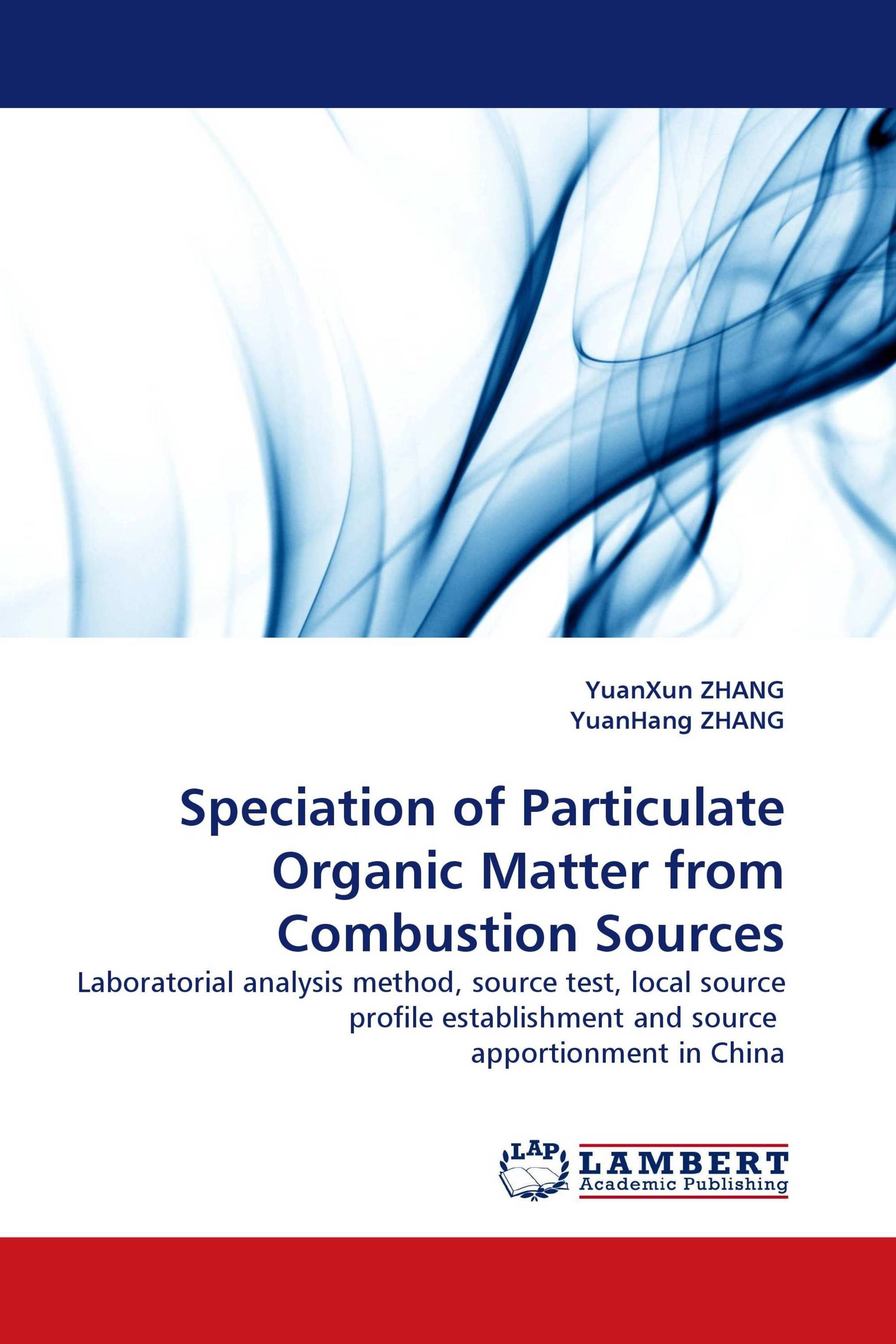 Speciation of Particulate Organic Matter from Combustion Sources