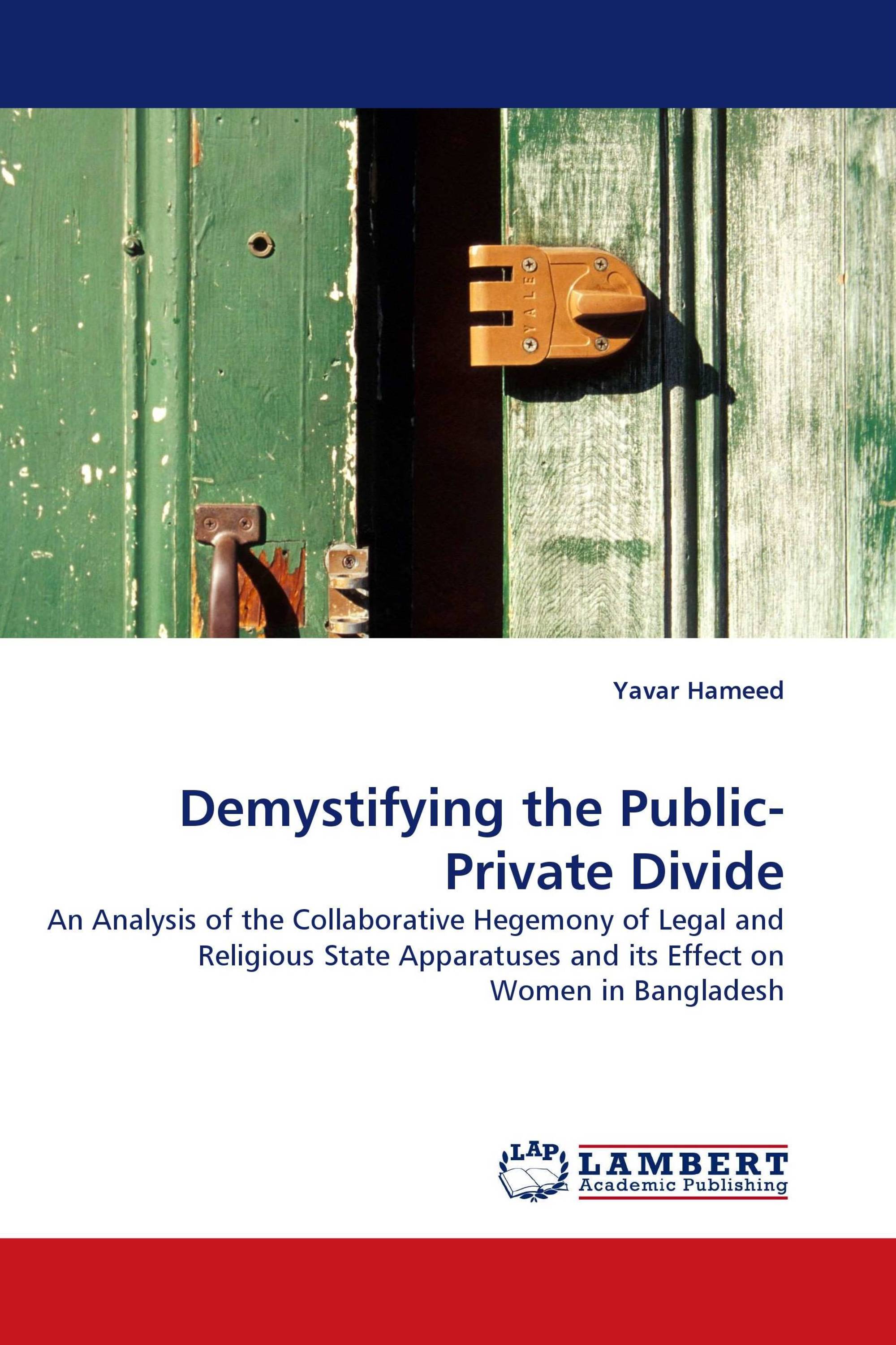 Demystifying the Public-Private Divide