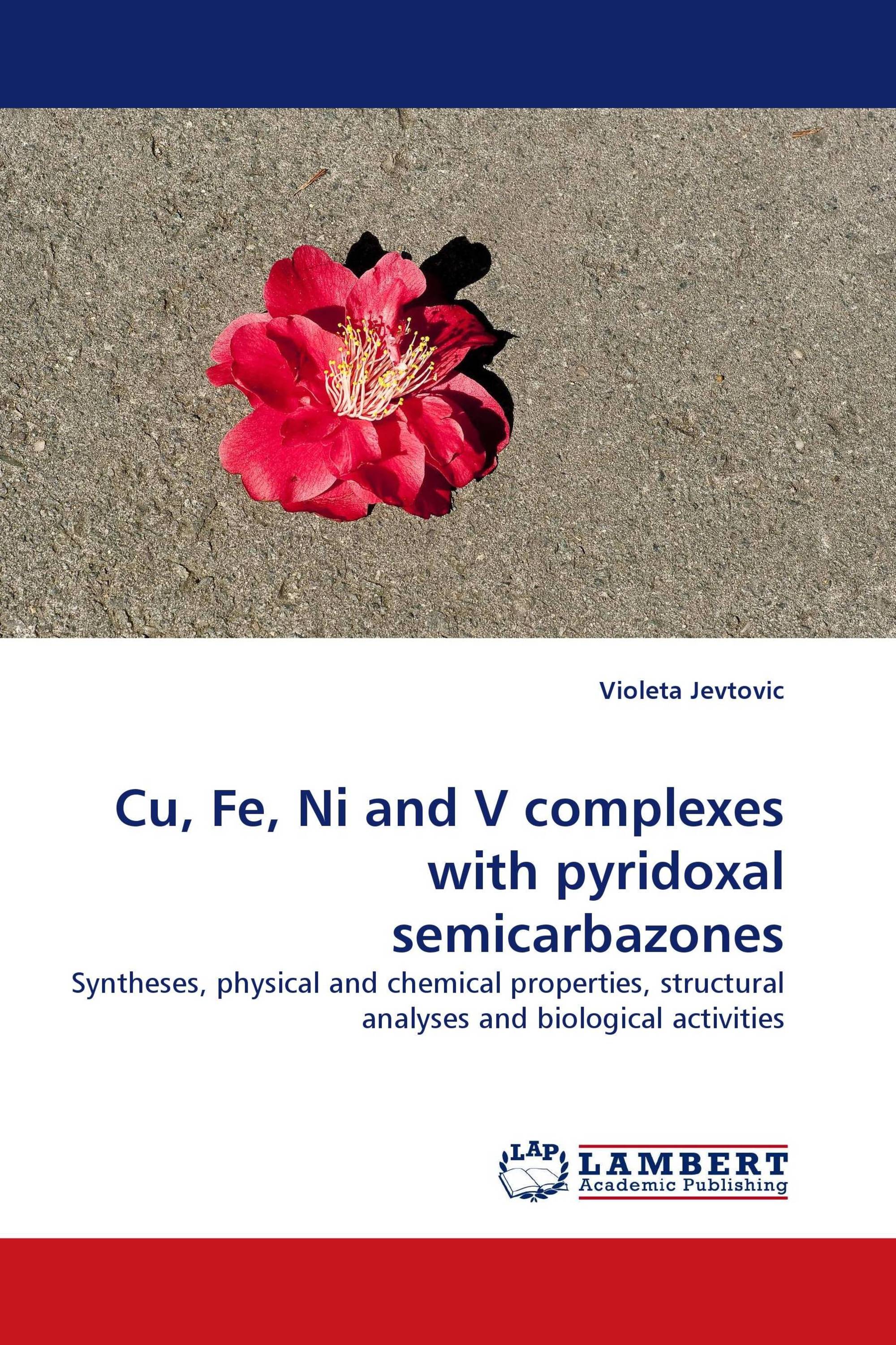 Cu, Fe, Ni and V complexes with pyridoxal semicarbazones