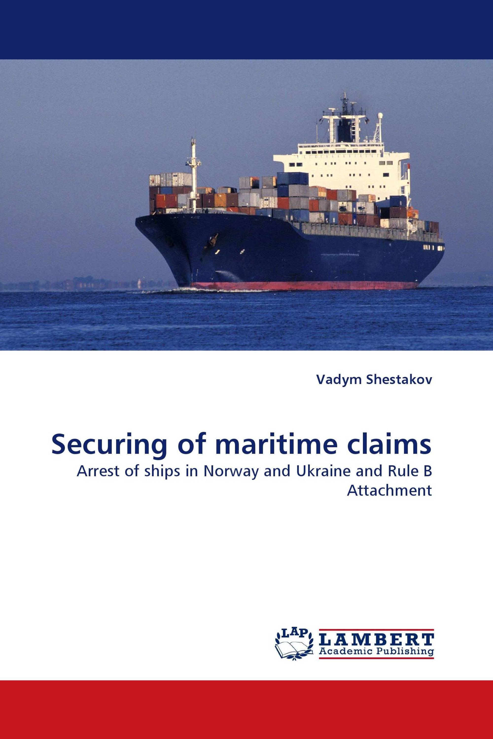 Securing of maritime claims