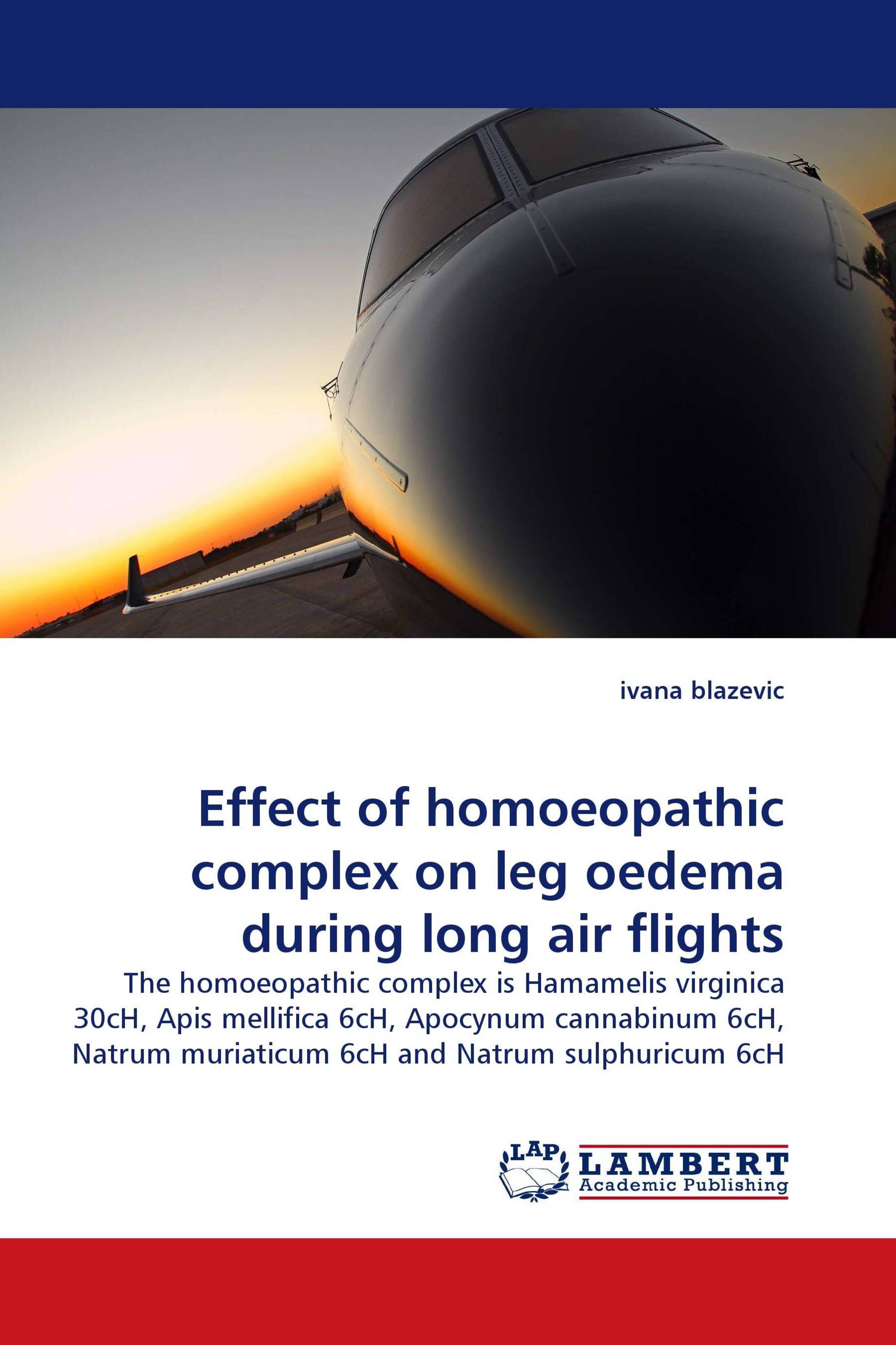 Effect of homoeopathic complex on leg oedema during long air flights