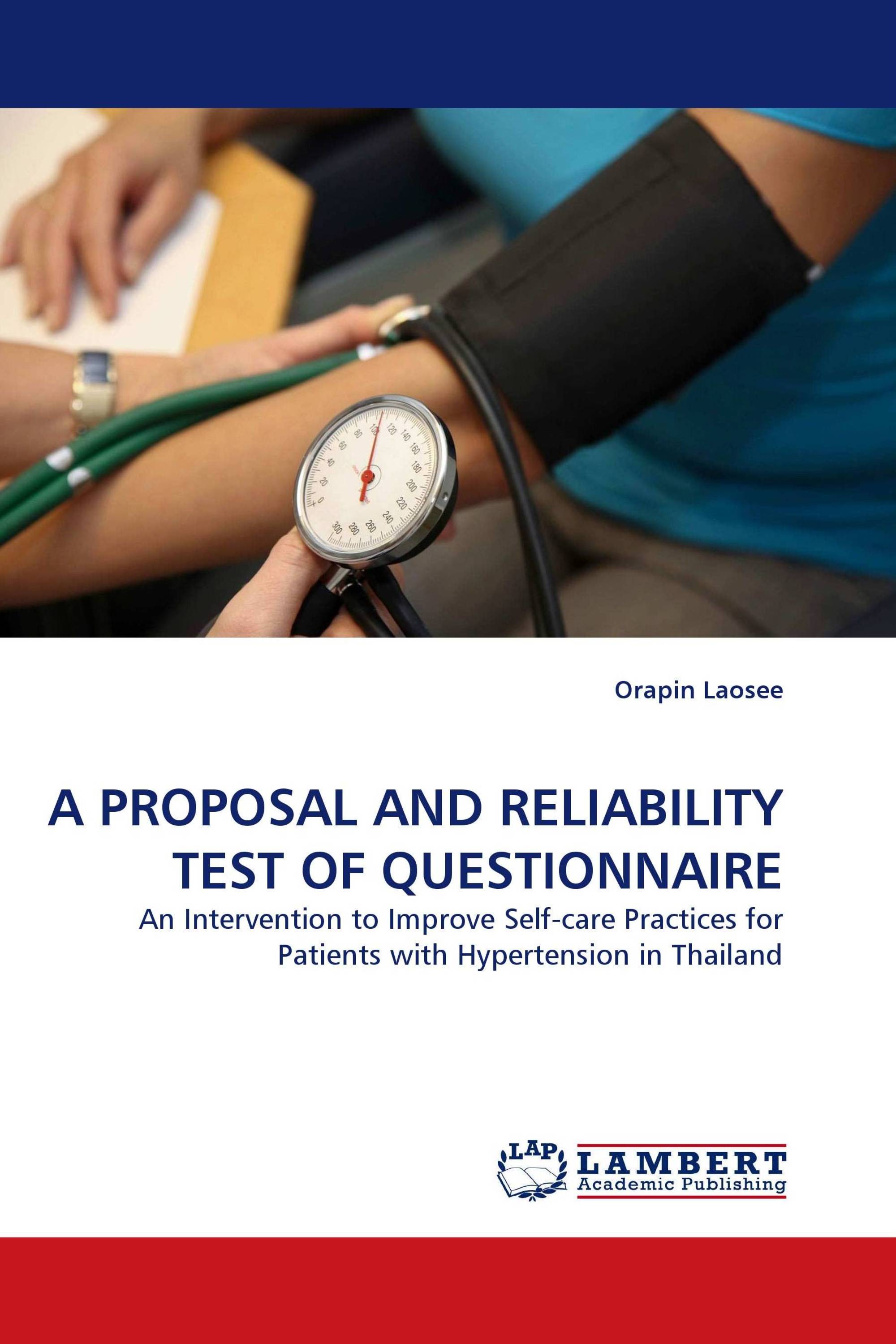 A PROPOSAL AND RELIABILITY TEST OF QUESTIONNAIRE