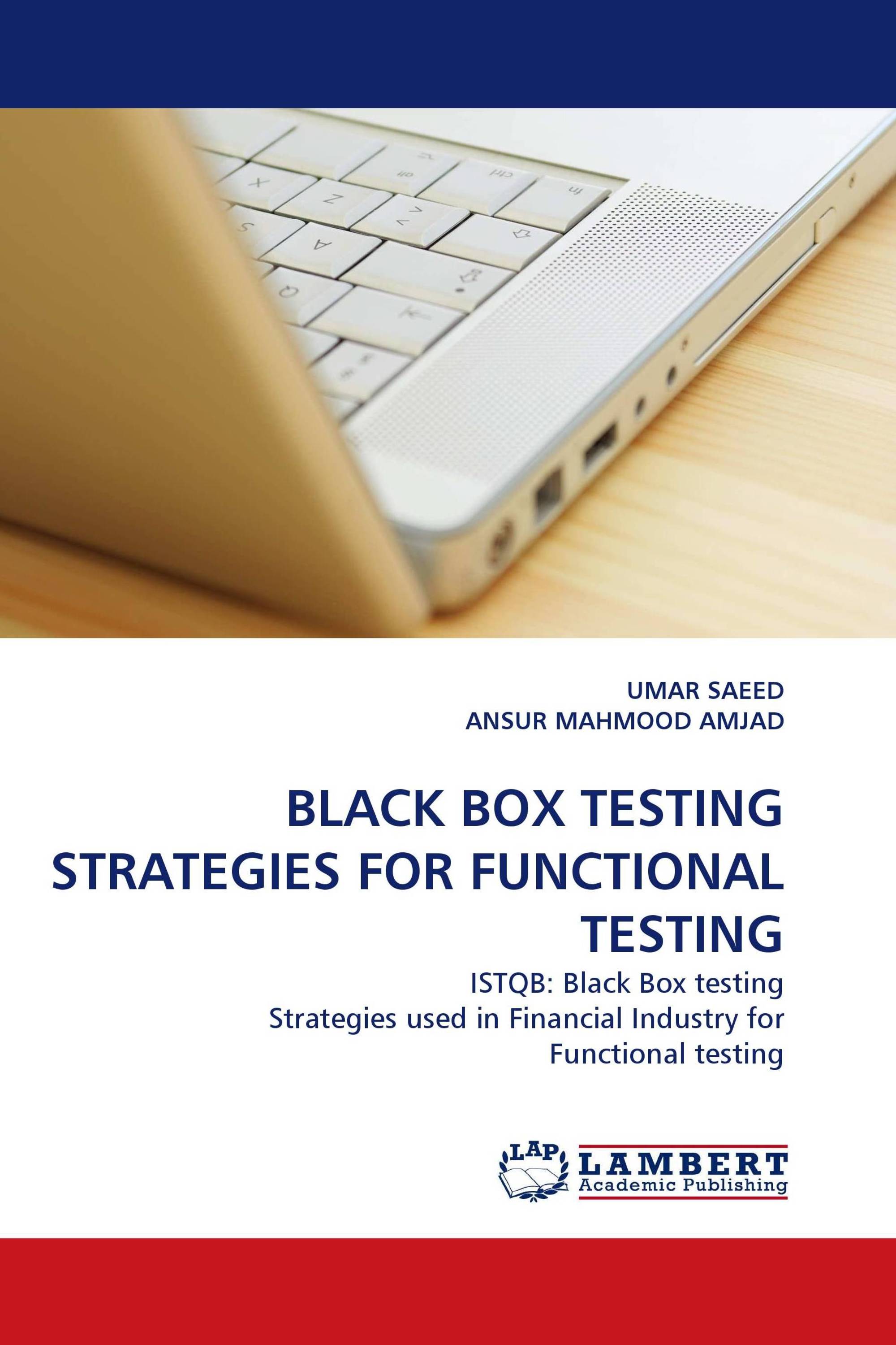 BLACK BOX TESTING STRATEGIES FOR FUNCTIONAL TESTING