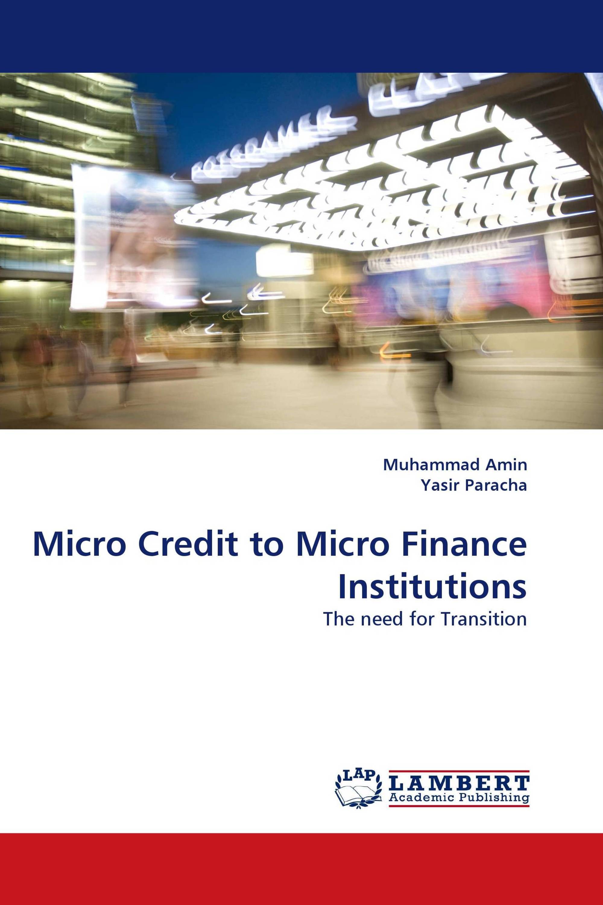 Micro Credit to Micro Finance Institutions